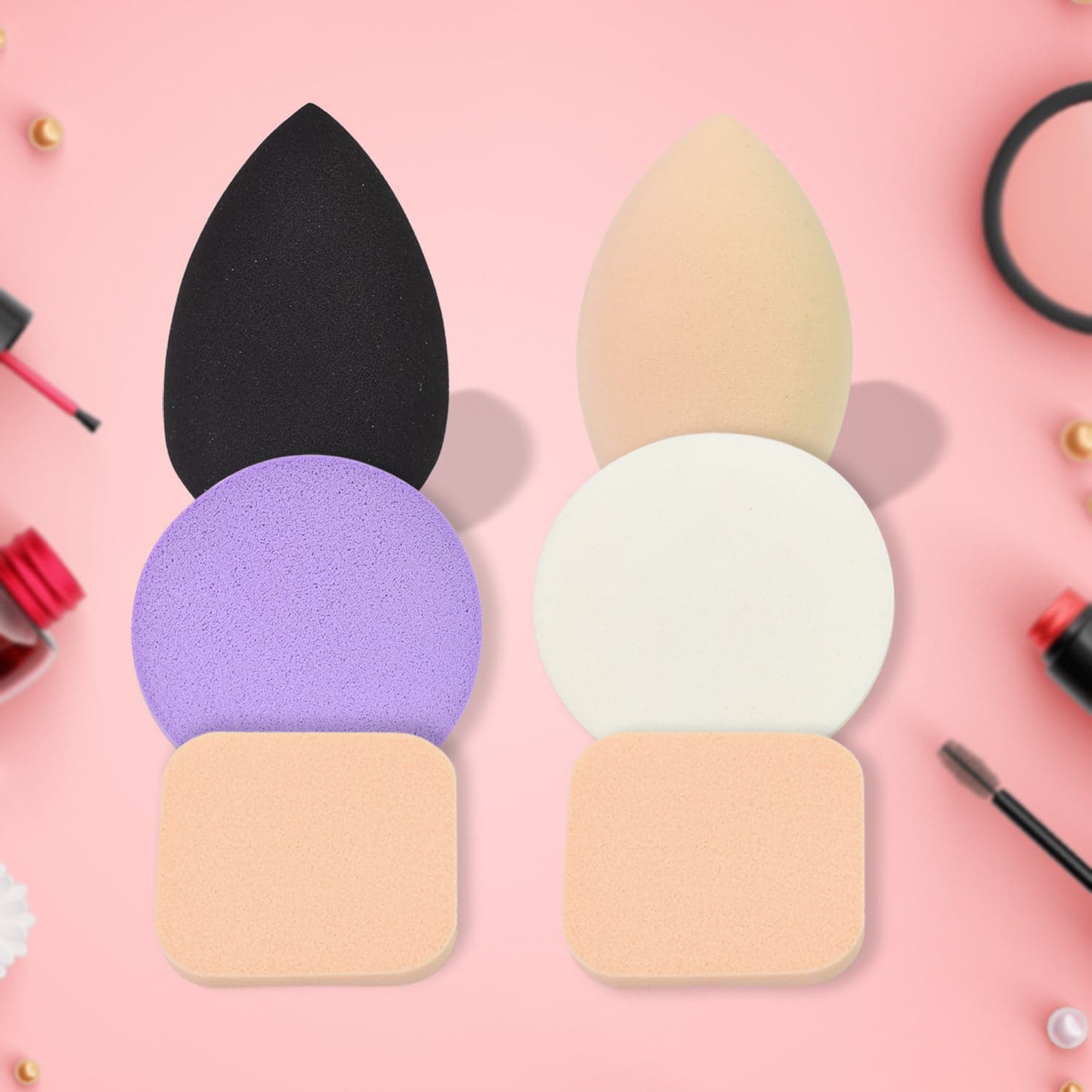 Makeup Sponges Set, Perfect for Liquid, Cream, and Powder (6 Pcs Set) thumbnail 1