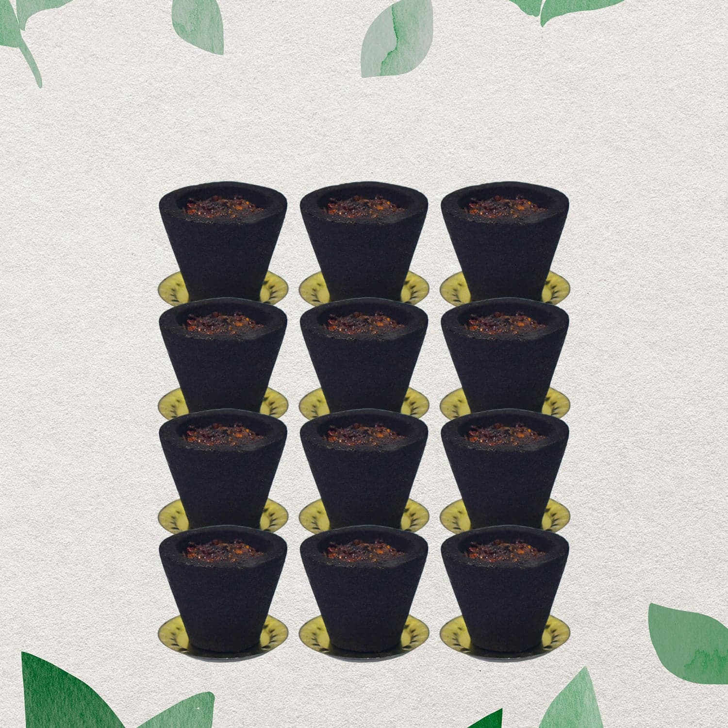 Premium Gugal Sambrani Cup Sambrani Havan Cups (12 Pcs Set) thumbnail 1