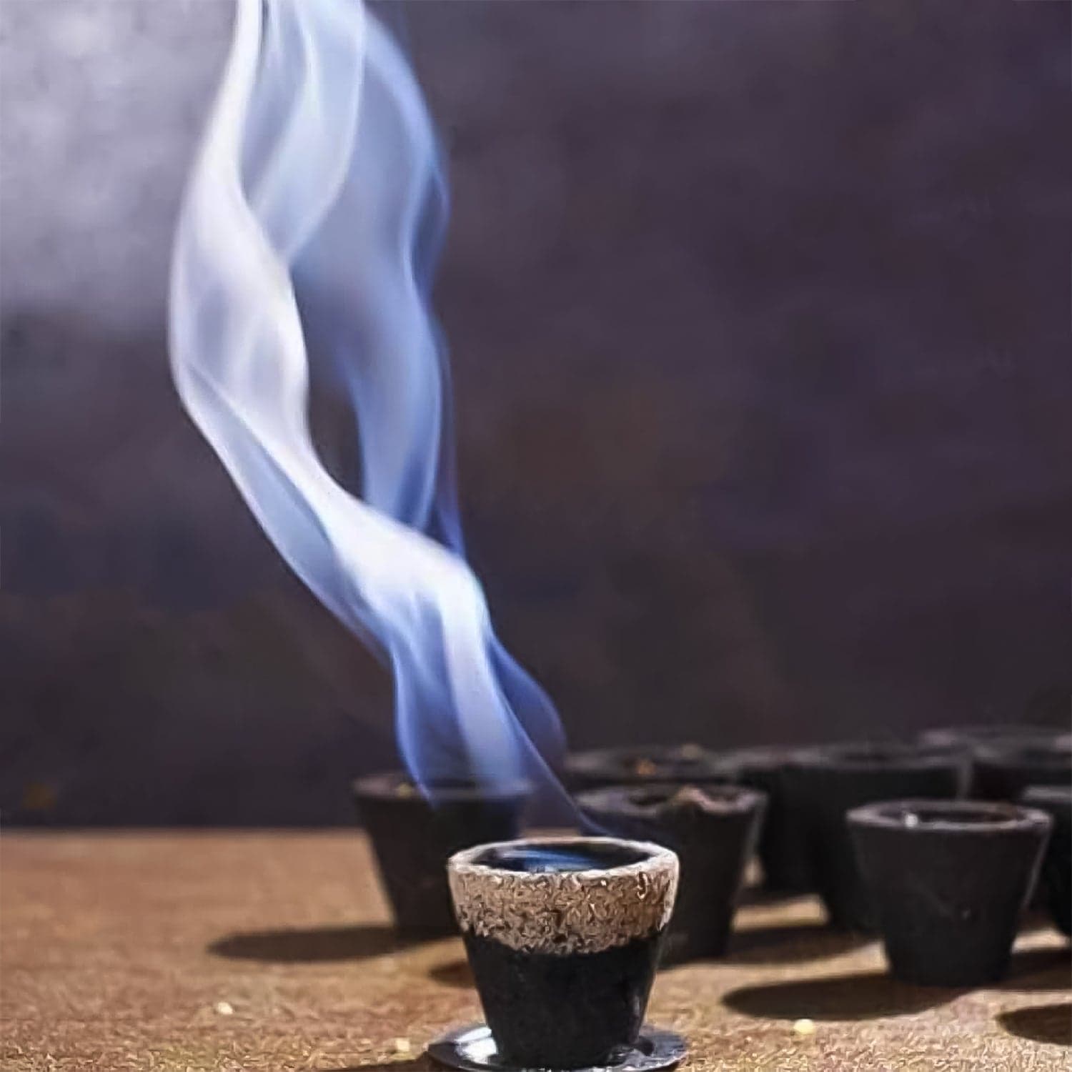 Premium Gugal Sambrani Cup Sambrani Havan Cups (12 Pcs Set) thumbnail 6