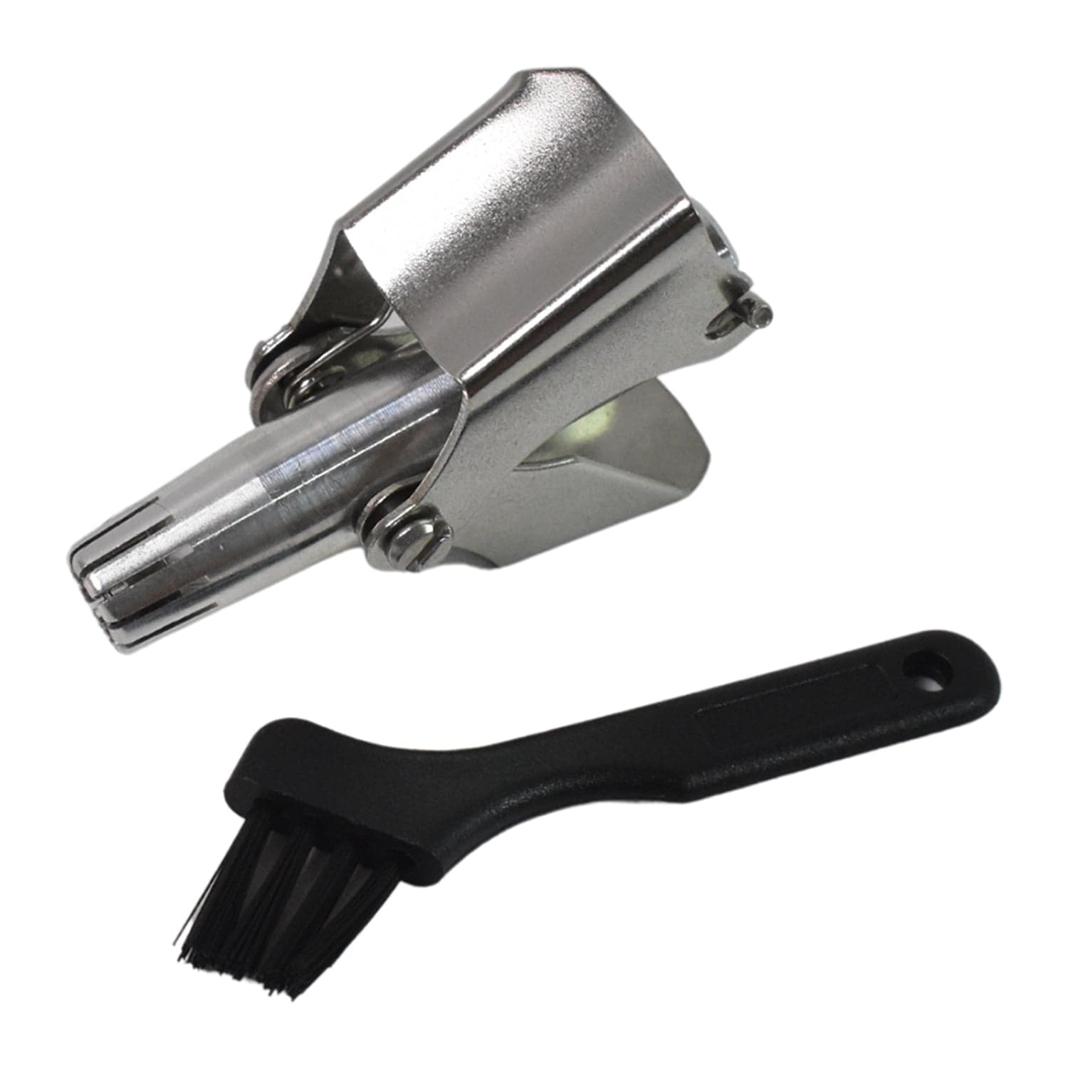 Nose Hair Clipper, Stainless Steel Hair Remover (1 Pc / With Brush & Plastic Case) thumbnail 5