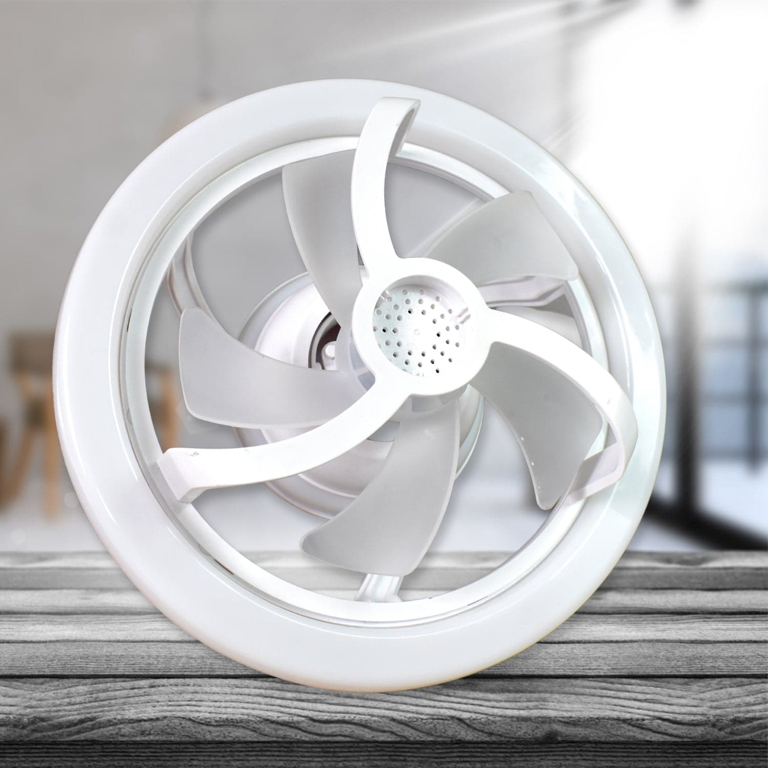360° Rotation Ceiling Fan Light Smart Fan with Remote Control (1 Pc) thumbnail 6