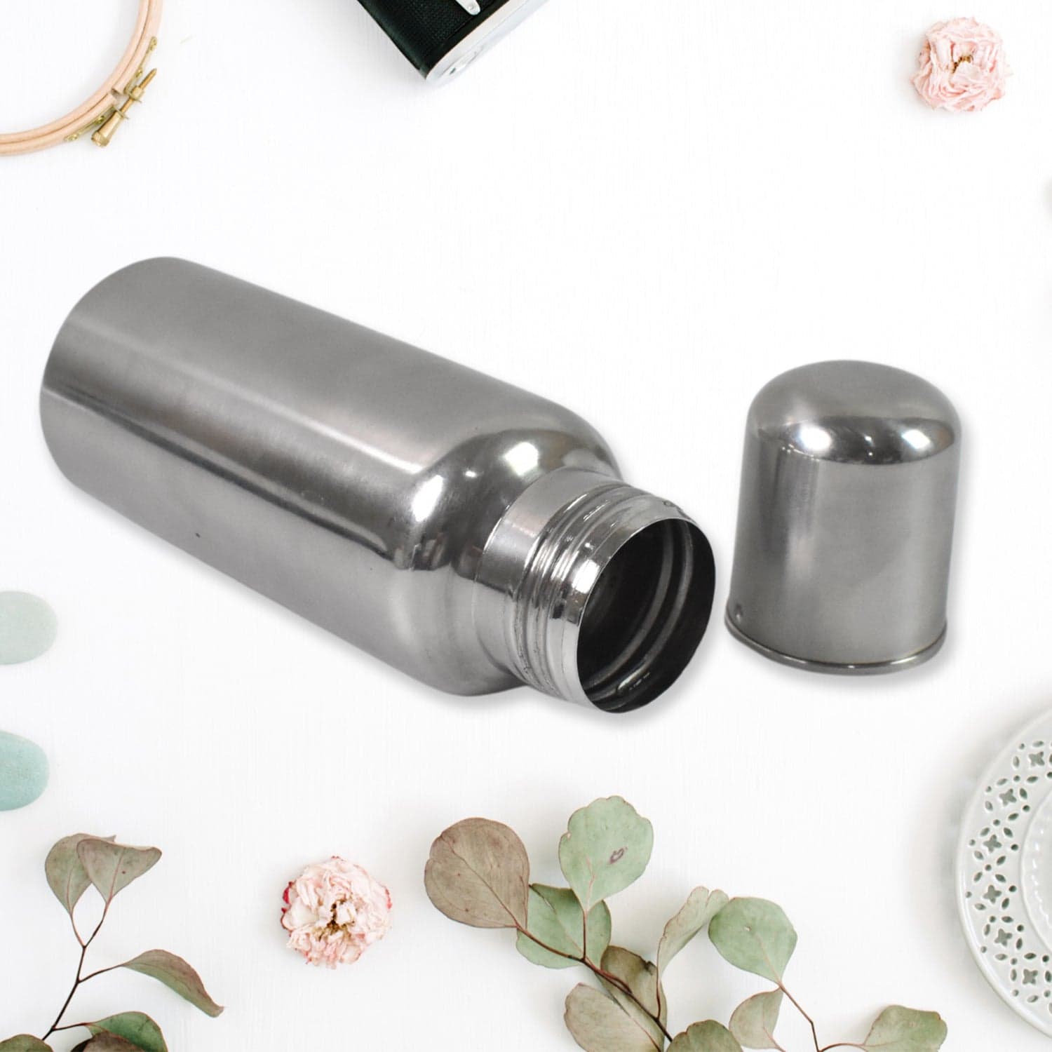 Stainless Steel Baby Feeding Bottle, Milk Feeding (250 ML) thumbnail 6