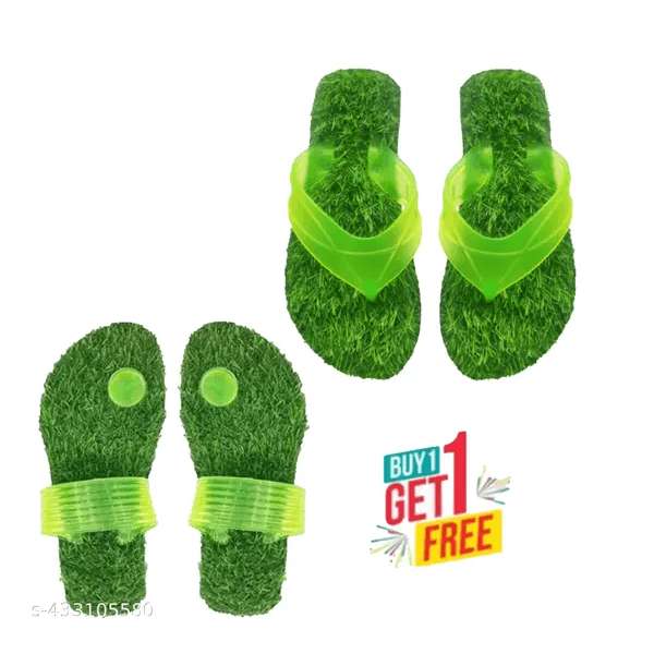 LifeO Men's Light Ghash Comfortable And Stylish Multicolor Fabrication Slipper (Pack of 2) Combo Flip Flops thumbnail 1