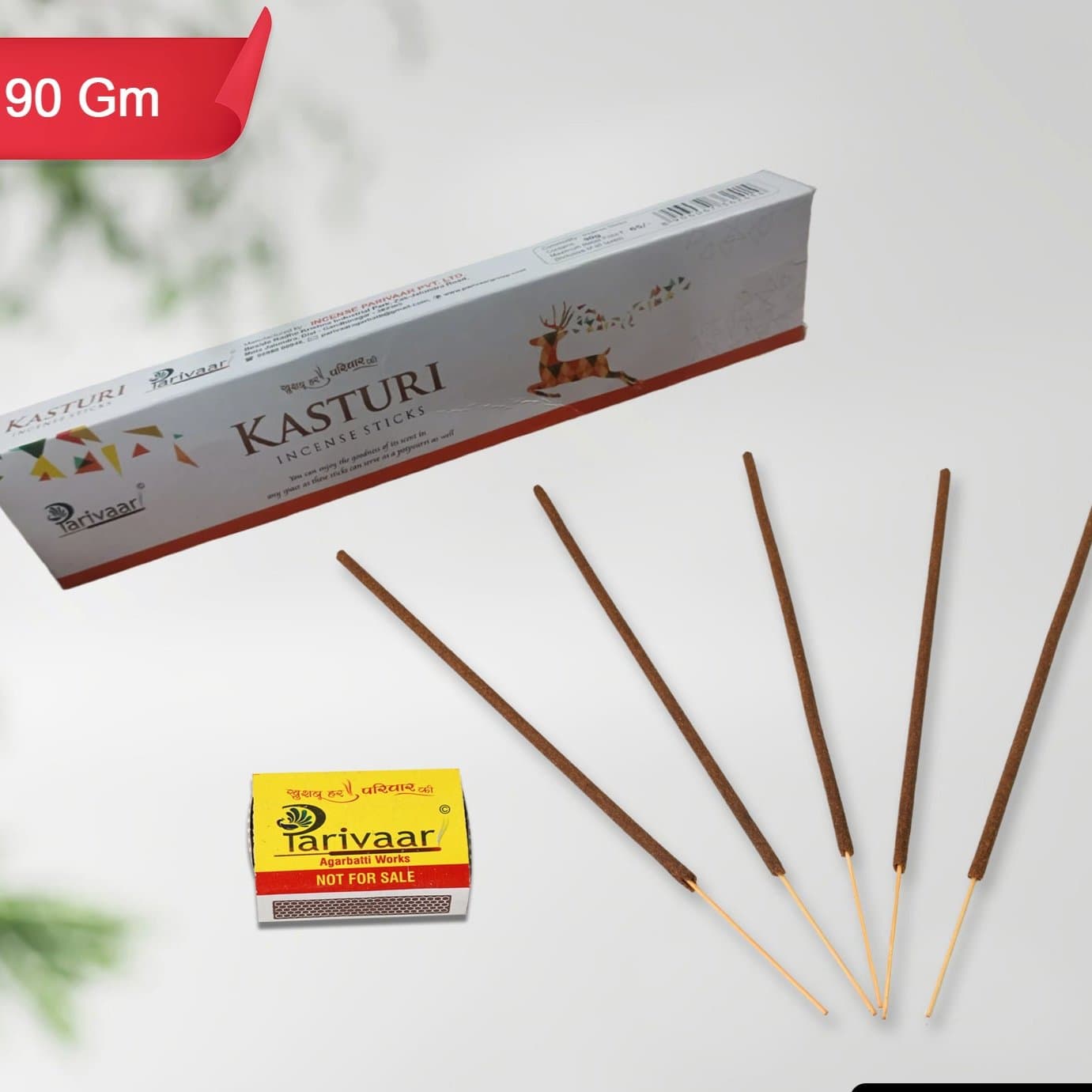 Mix Flavour Incense Sticks / Agarbatti (90 GM With Machis / Mix 1 Packet) thumbnail 2