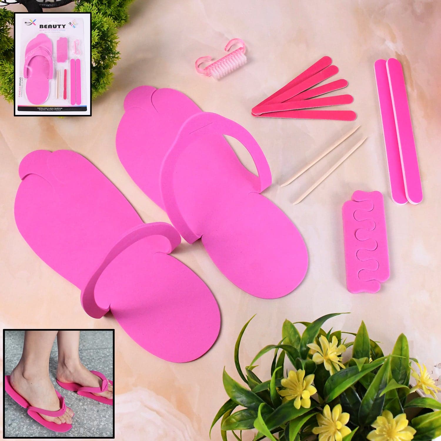 Salon Pedicure Kit, Professional Pedicure Tools Set (13 Pcs Set) thumbnail 1