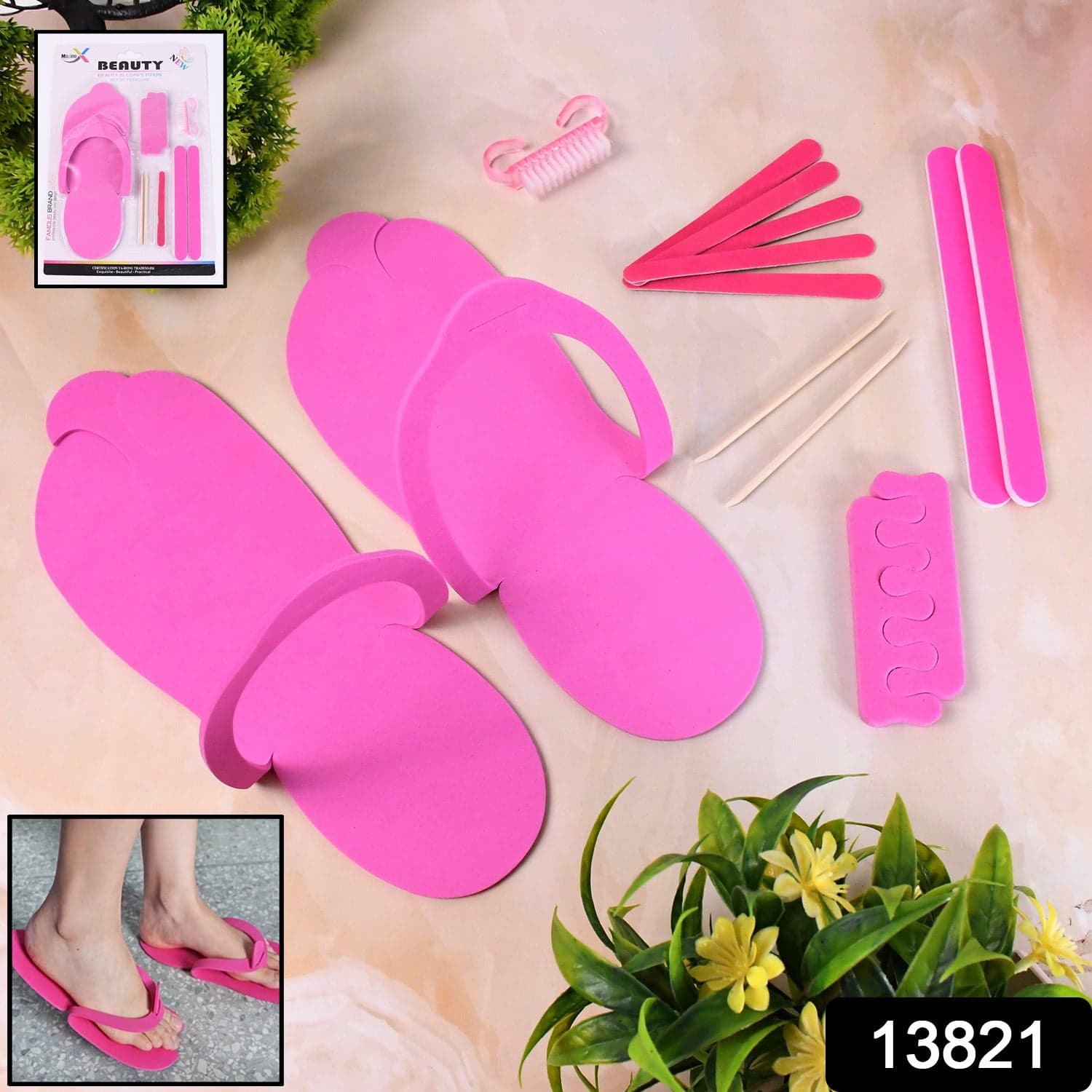 Salon Pedicure Kit, Professional Pedicure Tools Set (13 Pcs Set) thumbnail 2