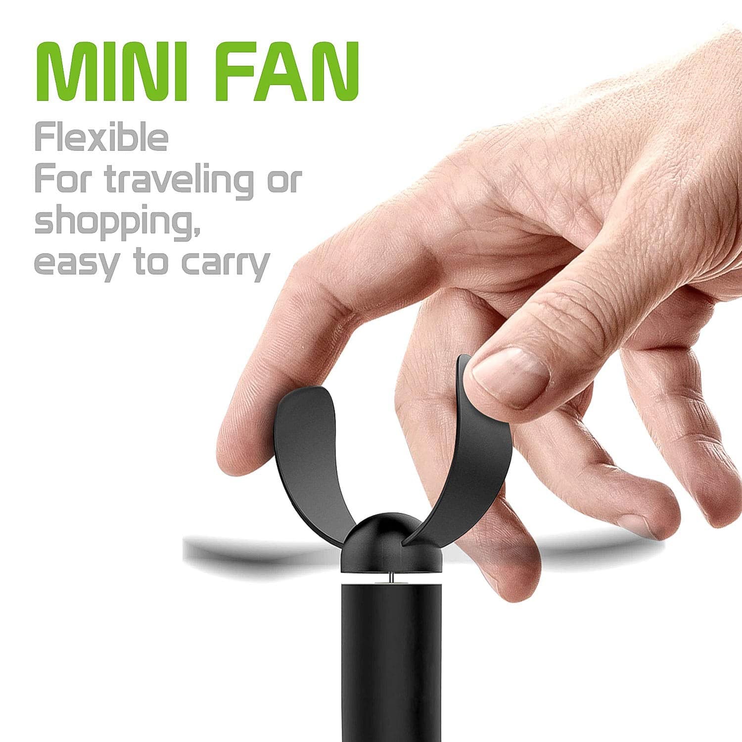 Mini USB Port Fan | Portable Mini USB Fan (1 Pc) thumbnail 3