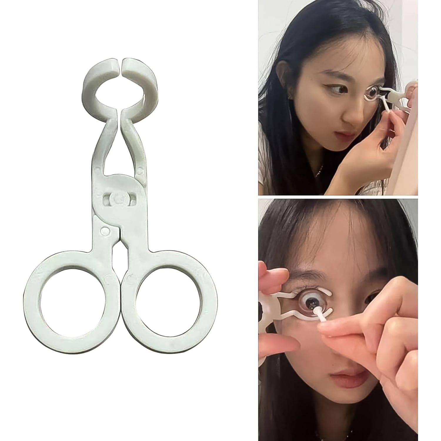 Plastic Ergonomic Women Eye Care Contact Lenses Inserter Remover Tool (1 Pc) thumbnail 1