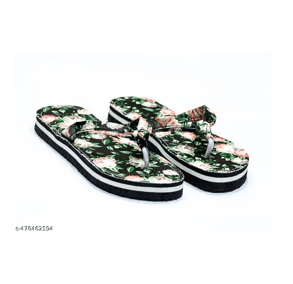 LIFEO Combo No of 2 Stylish & Comfortable Multi color Slippers / Flip Flop for Women & Girls thumbnail 2