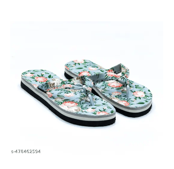 LIFEO Combo No of 2 Stylish & Comfortable Multi color Slippers / Flip Flop for Women & Girls thumbnail 3