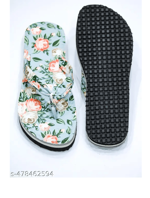 LIFEO Combo No of 2 Stylish & Comfortable Multi color Slippers / Flip Flop for Women & Girls thumbnail 4