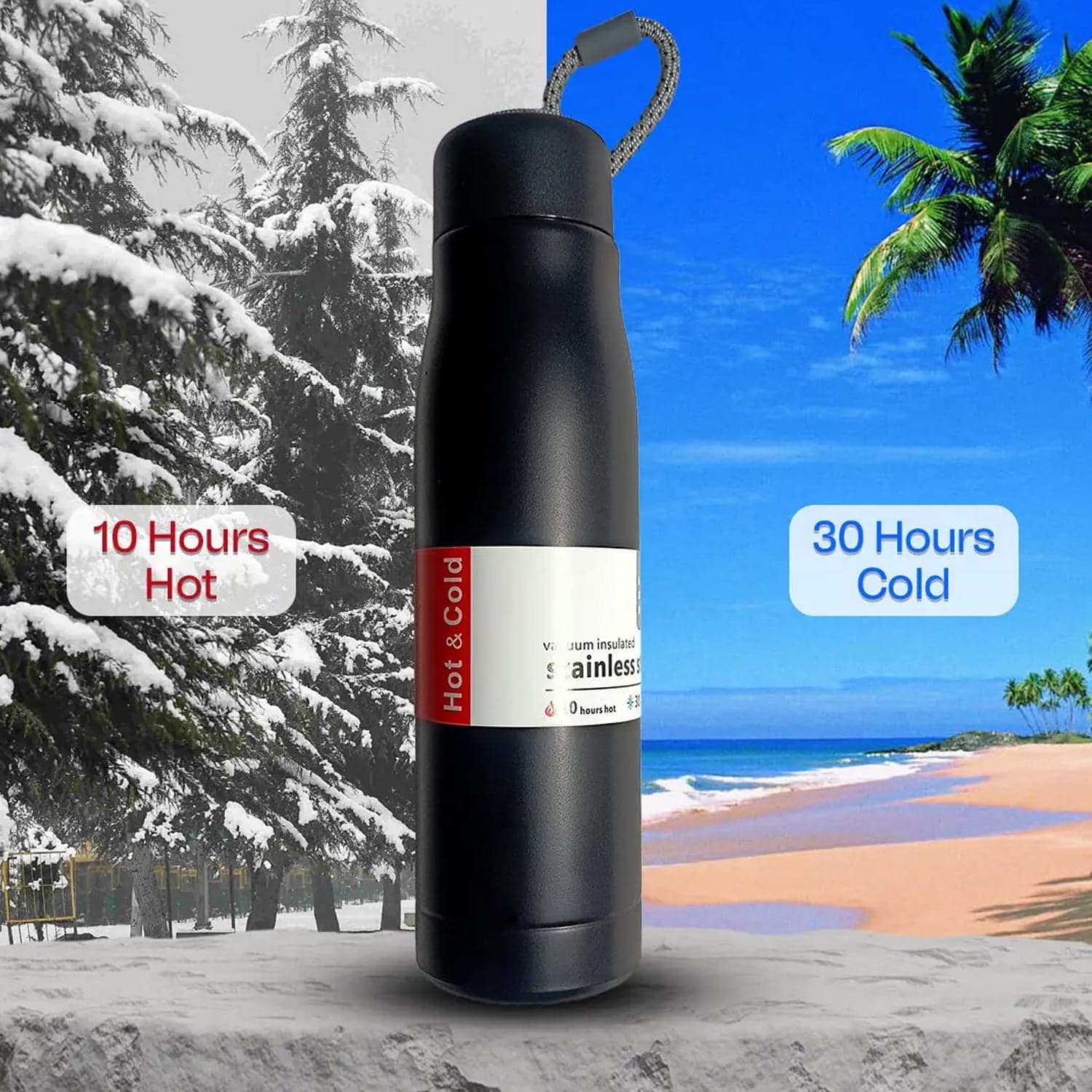 Double Wall Vacuum Insulated Water Bottle 550 Ml thumbnail 2