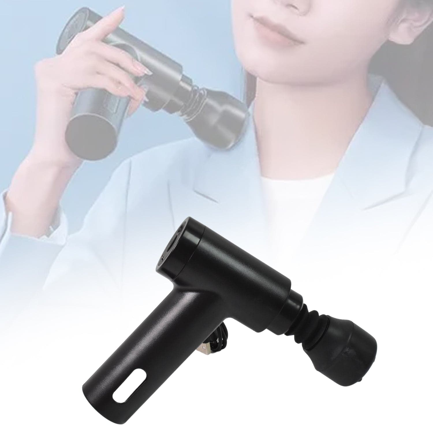 Electric Massage Gun Facial Massage Gun (1 Pc) thumbnail 4