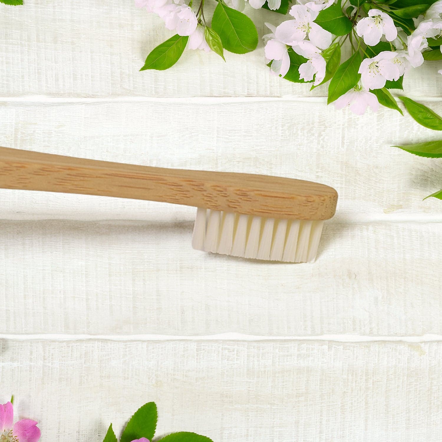 Wooden / Bamboo Brush Toothbrush Ultra Soft Bristles (1 Pc) thumbnail 4
