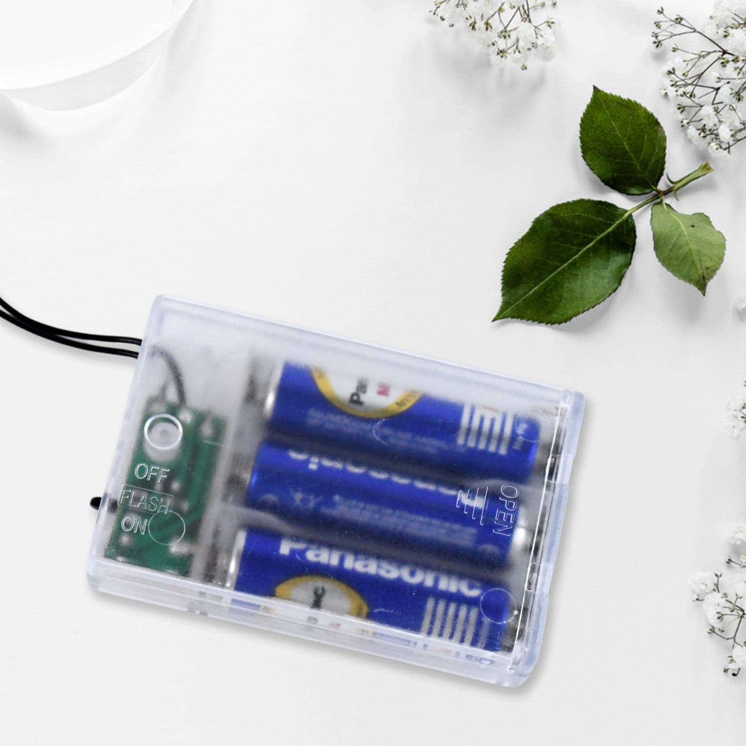 8 LED String Lights 3 Battery Operated (1 Pc / Battery Not Included) thumbnail 3