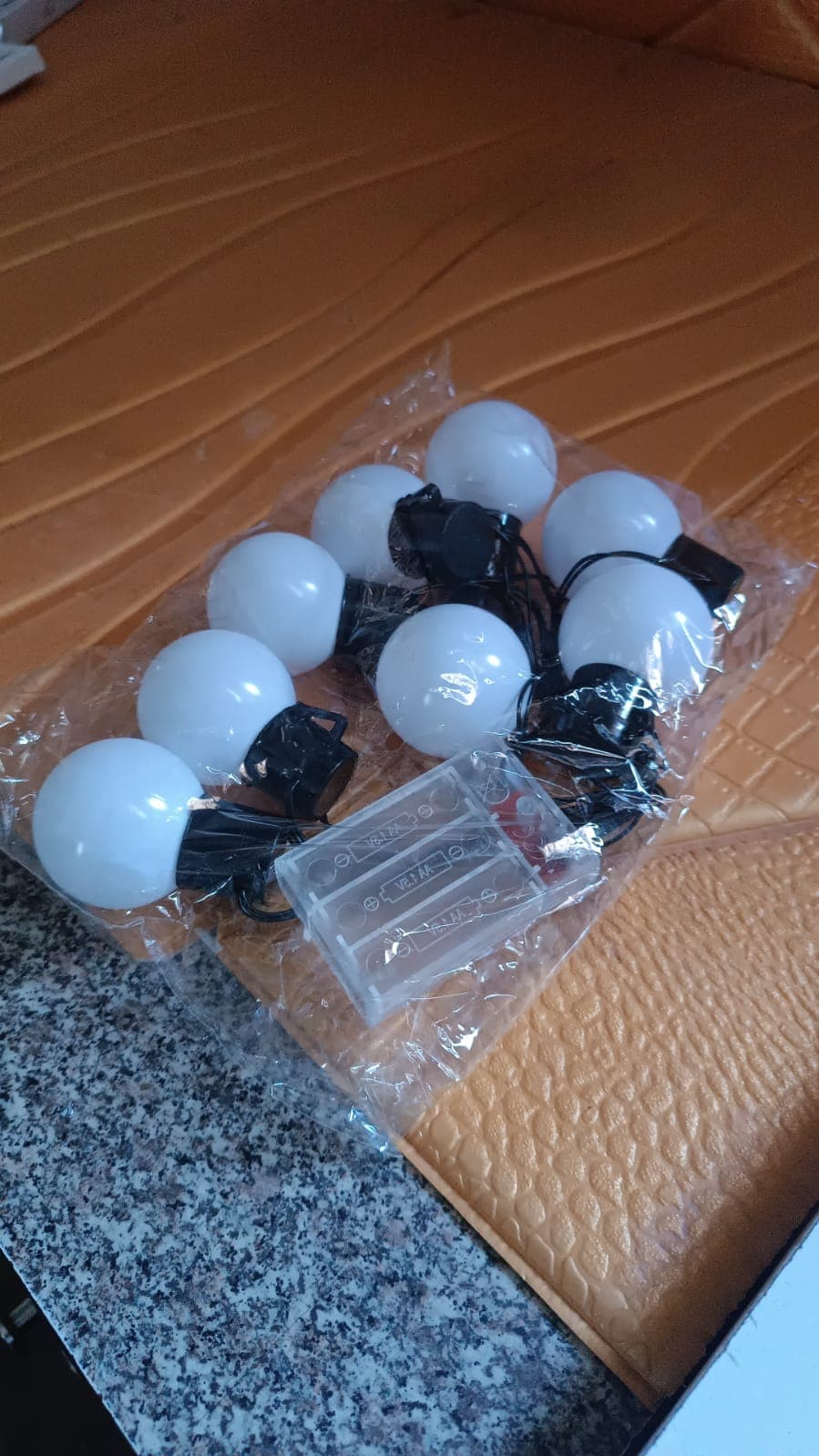 8 LED String Lights 3 Battery Operated (1 Pc / Battery Not Included) thumbnail 7