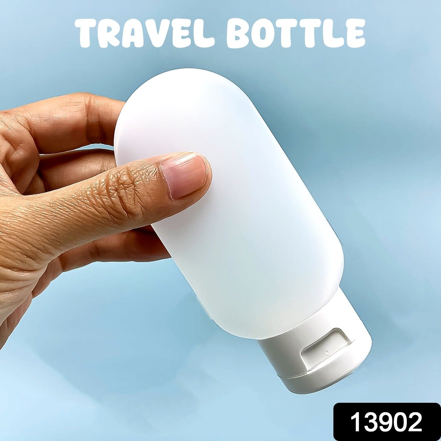 Small Plastic Travel Bottle Set, Travel Shampoo And Conditioner Bottles (1 Pc / 60 Ml Approx / Mix Color) thumbnail 2