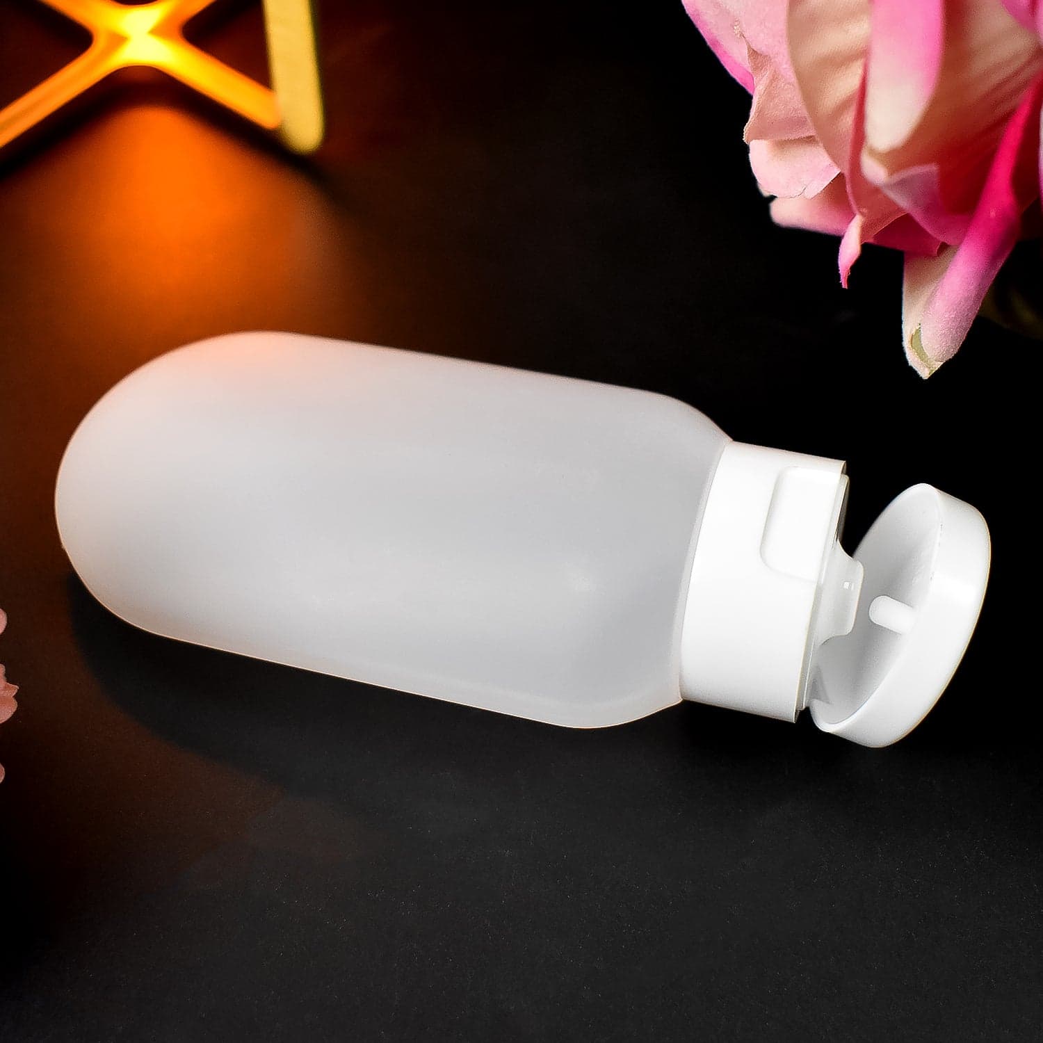 Small Plastic Travel Bottle Set, Travel Shampoo And Conditioner Bottles (1 Pc / 60 Ml Approx / Mix Color) thumbnail 4