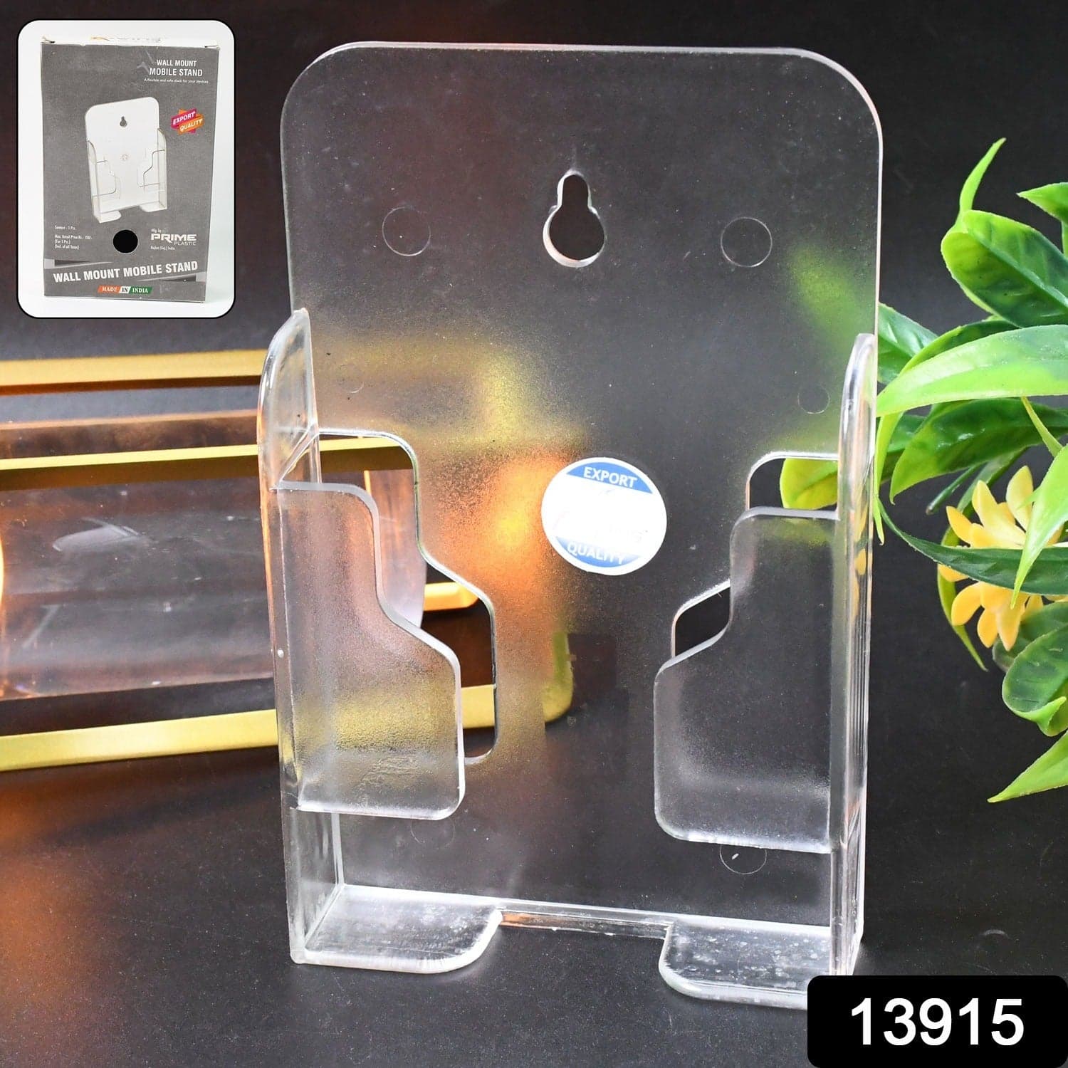 Wall Mount Mobile Phone Holder/Stand for Home and Office, thumbnail 2