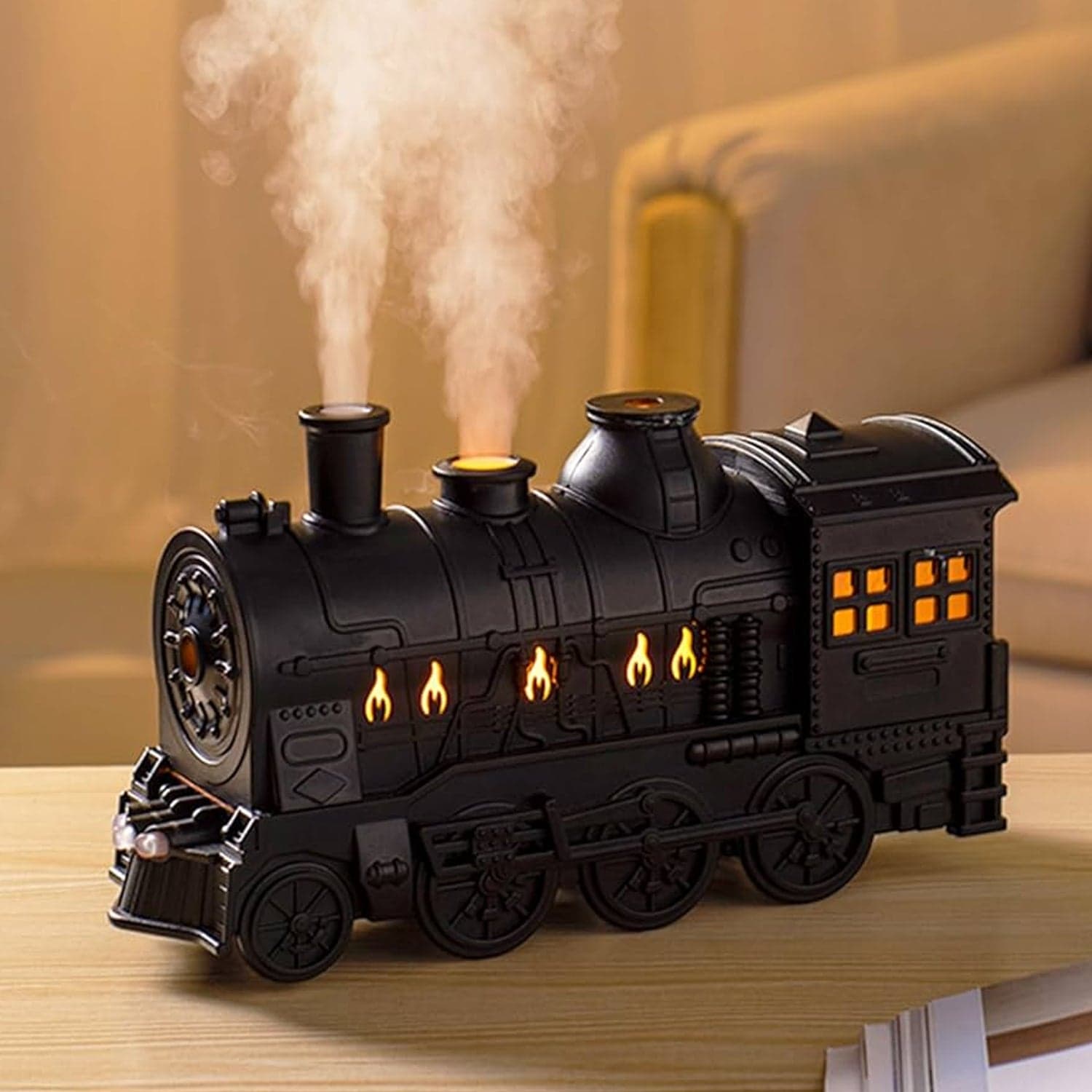 Train Shape Portable Mini Humidifier (1 Pc / Mix Color) thumbnail 4