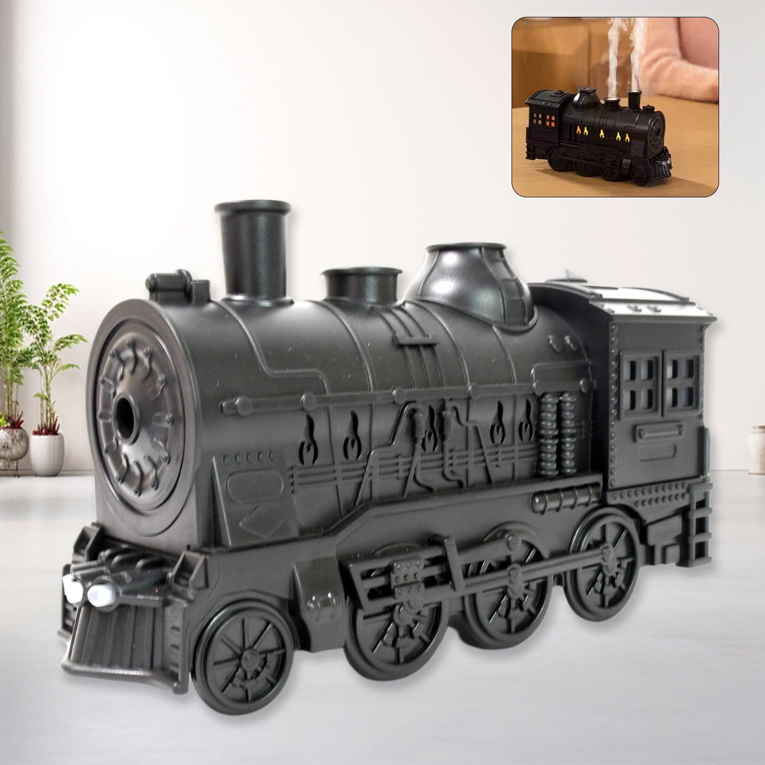 Train Shape Portable Mini Humidifier (1 Pc / Mix Color) thumbnail 6