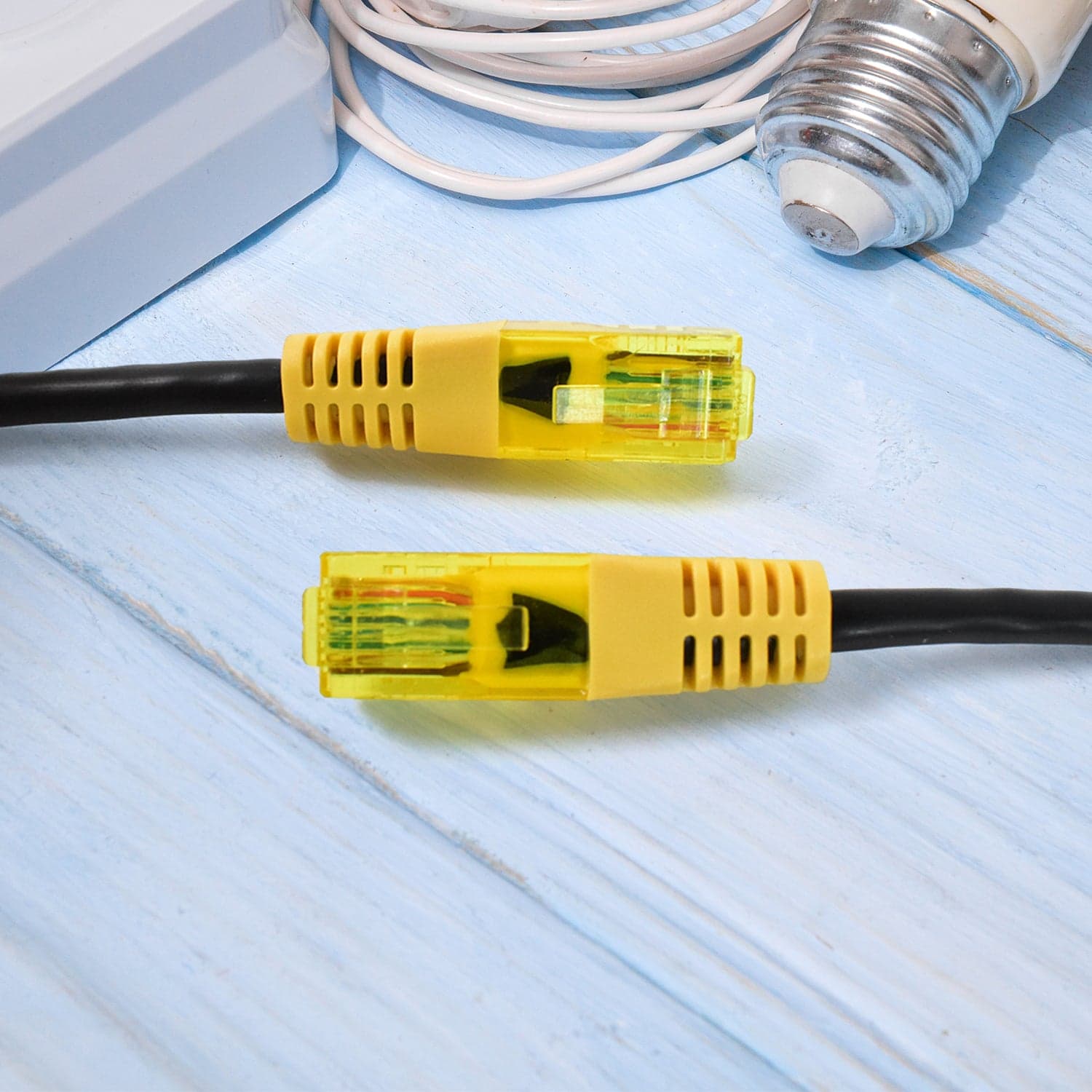 Heavy Duty Cat 5 Ethernet Cable Internet Cable (2 Mtr. / 1 Pc) thumbnail 4