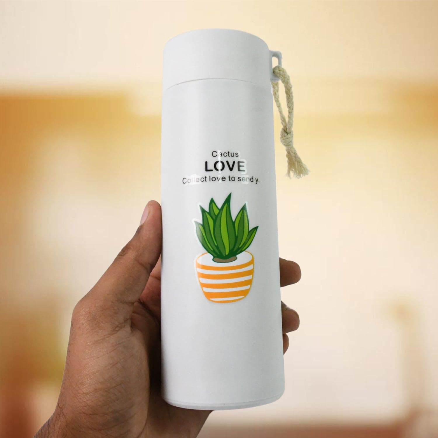 Outdoor sport Glass water bottle leakproof (450 ML) thumbnail 4