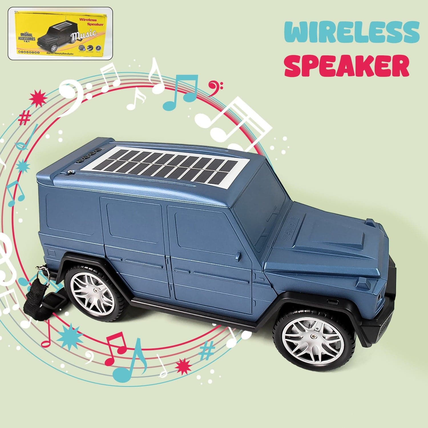 Thar Wireless And Solar Powered Speaker thumbnail 1