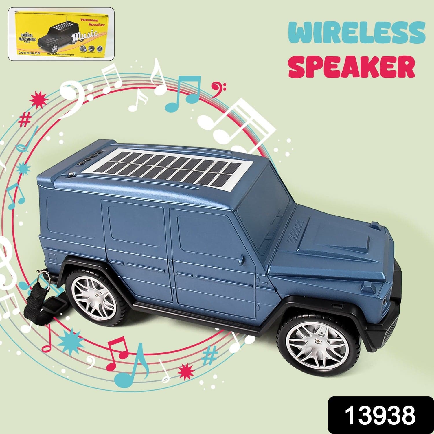 Thar Wireless And Solar Powered Speaker thumbnail 3