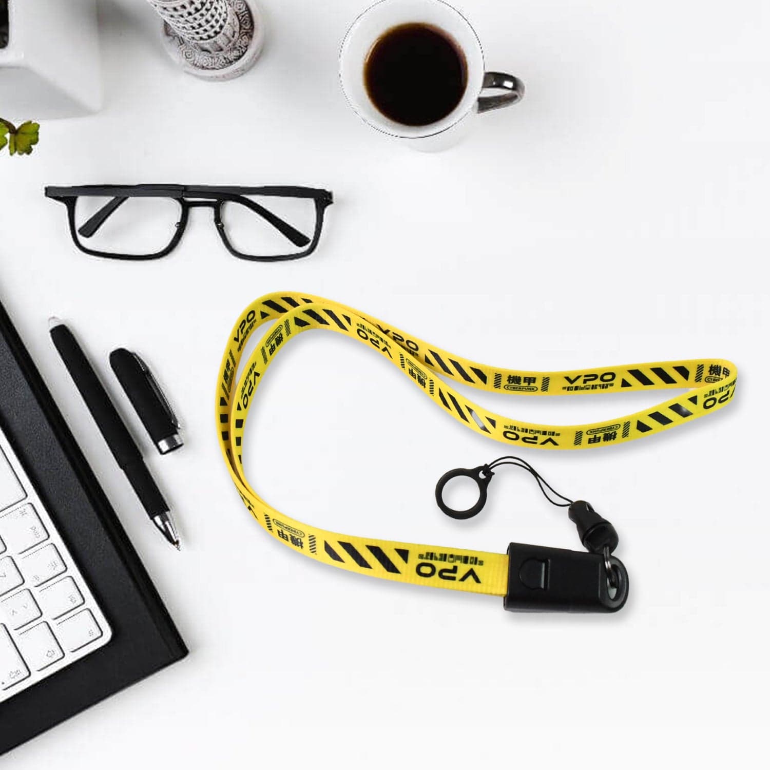 2 in 1 Lanyard Strap USB Charging Cable (1 Pc / Loose) thumbnail 1