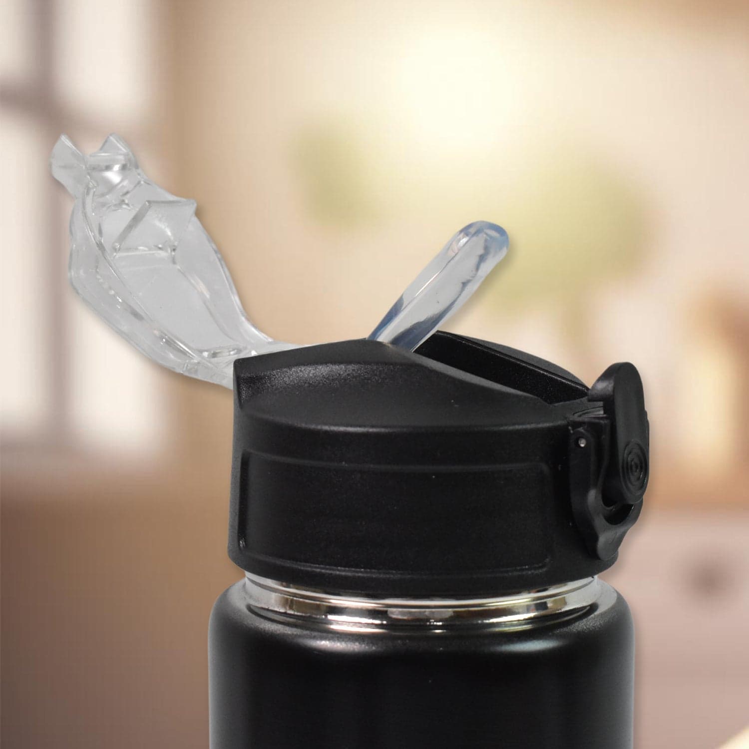 3 In 1 Stainless Steel Insulated Water Bottle, Double Wall Vacuum (3 Pcs Set / Different Size) thumbnail 3