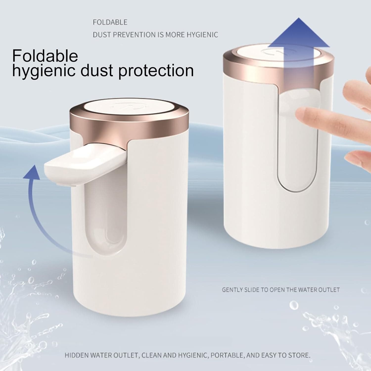 USB Rechargeable Automatic Water Dispenser for 20 Litre Bottle (1 Pc) thumbnail 7