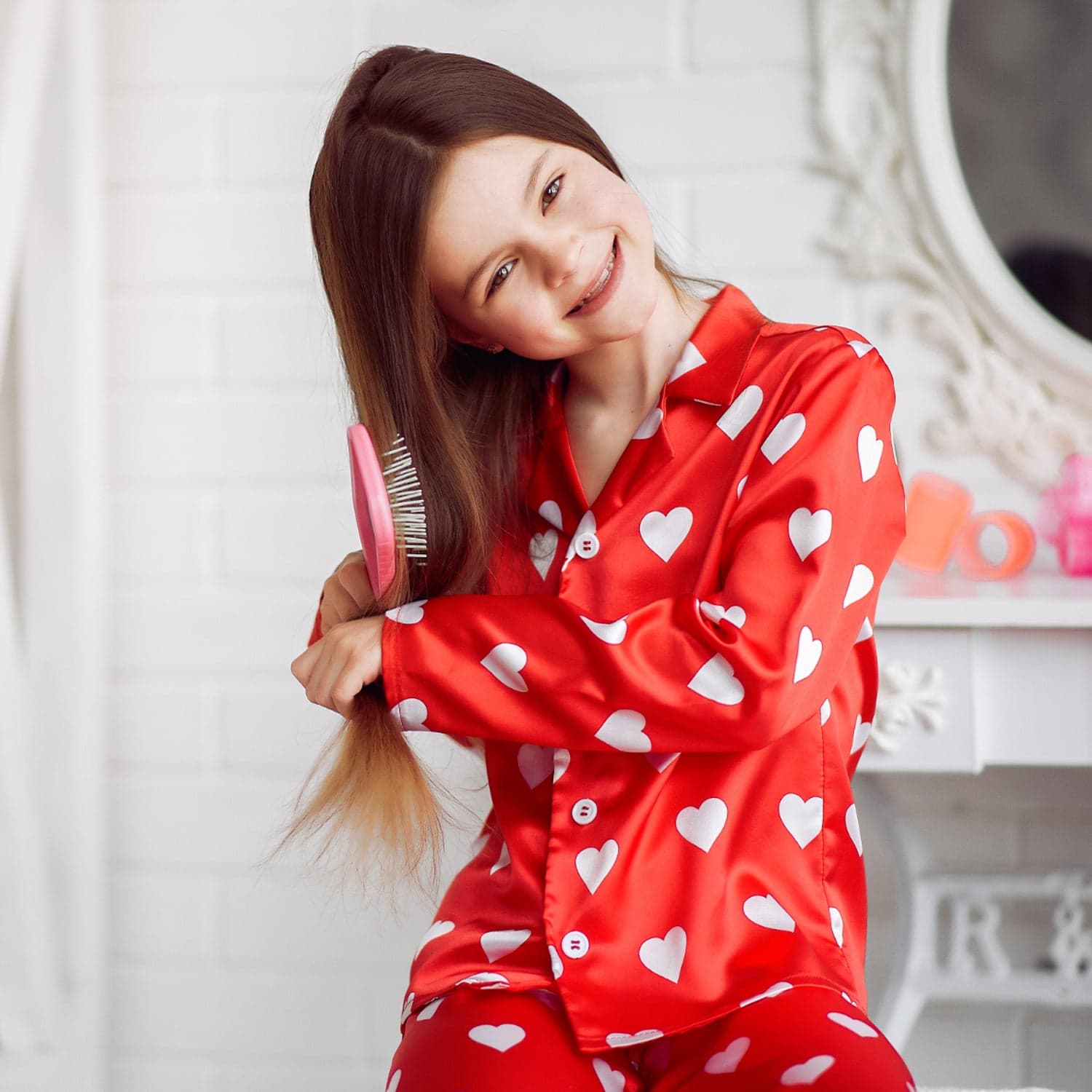Baby comb and brush hair set (1 Pc / Mix Color), Hair accessories thumbnail 3