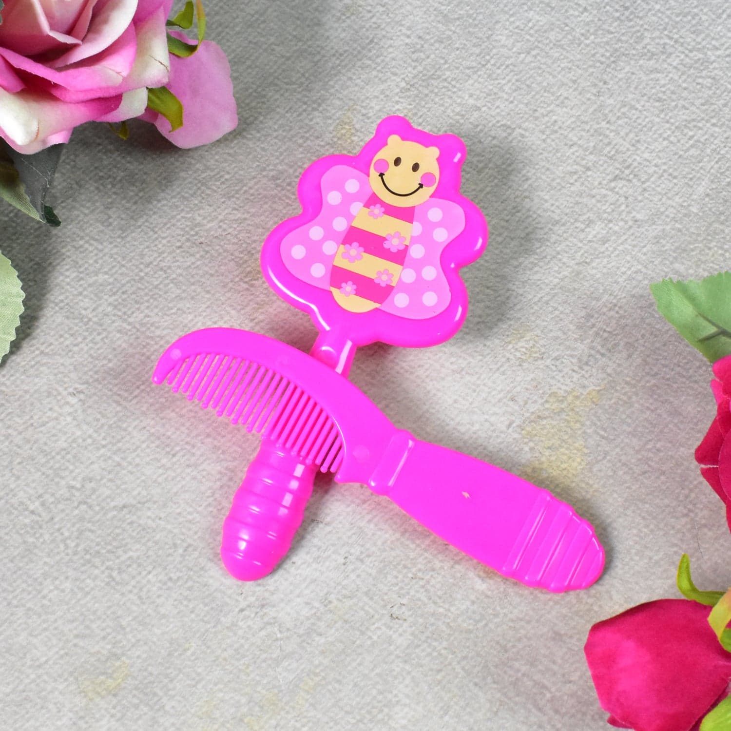 Baby comb and brush hair set (1 Pc / Mix Color), Hair accessories thumbnail 4