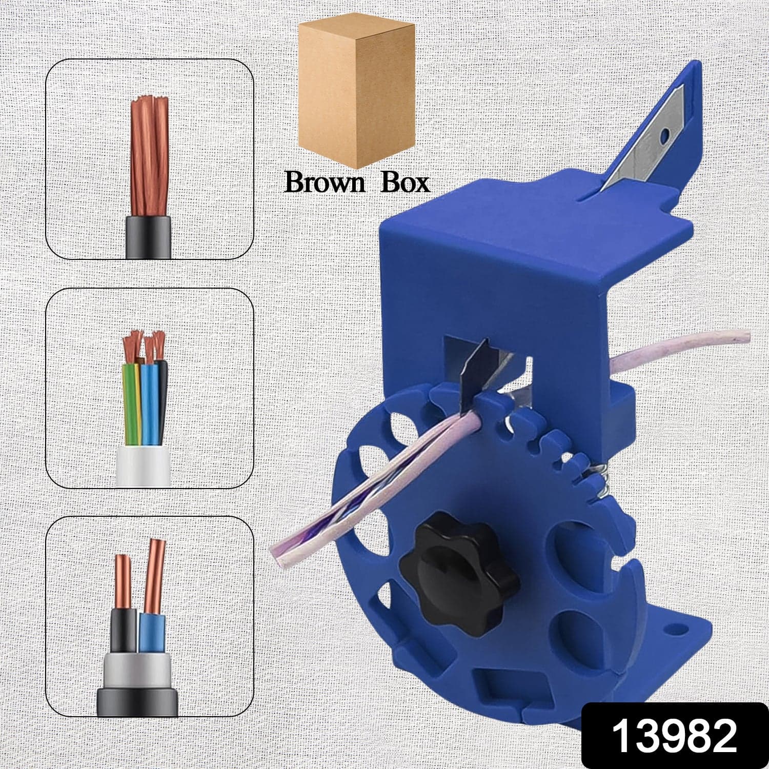 Wire Stripper Quick Stripping Machine for Copper Recycling (1 Pc) thumbnail 2