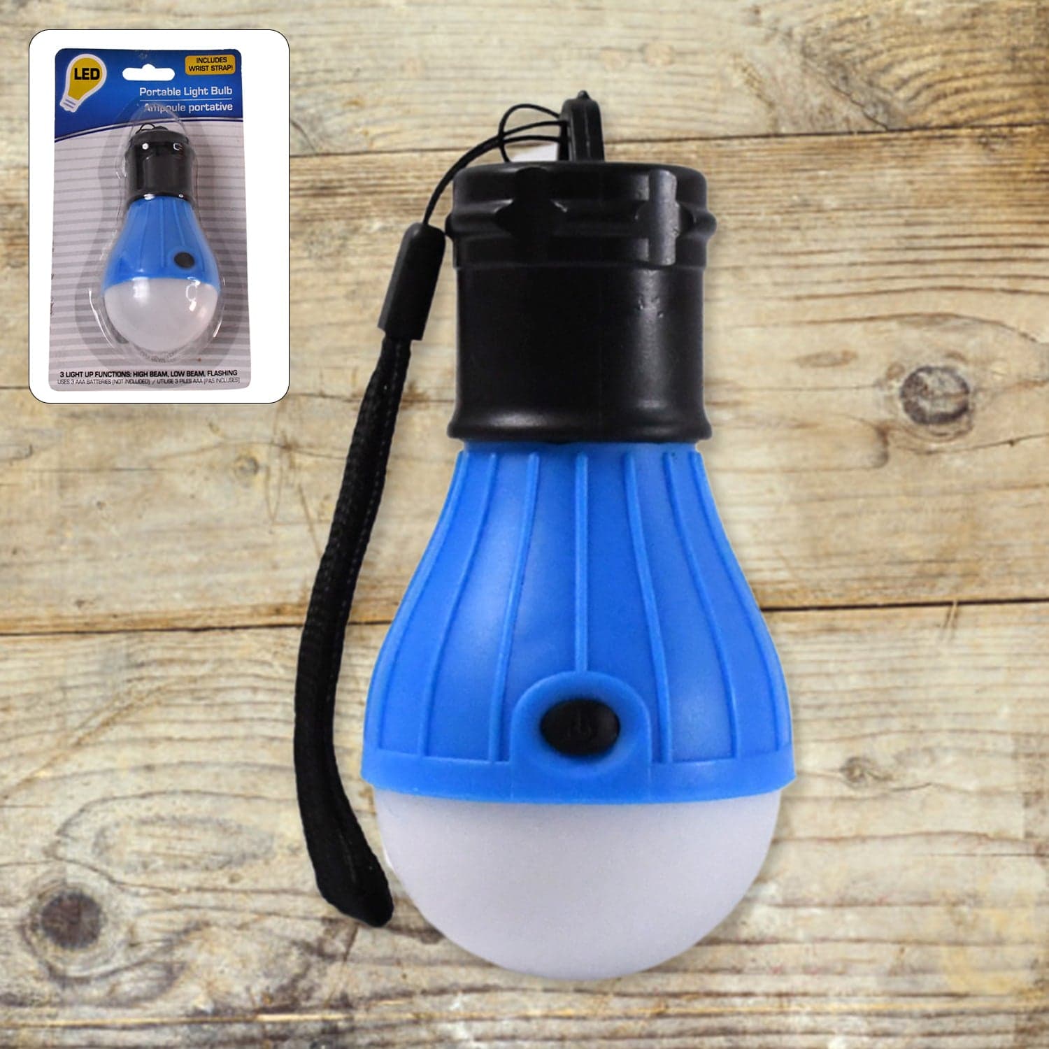 LED Camping Tent Lantern, Portable Outdoor Waterproof Emergency Light Bulb thumbnail 1