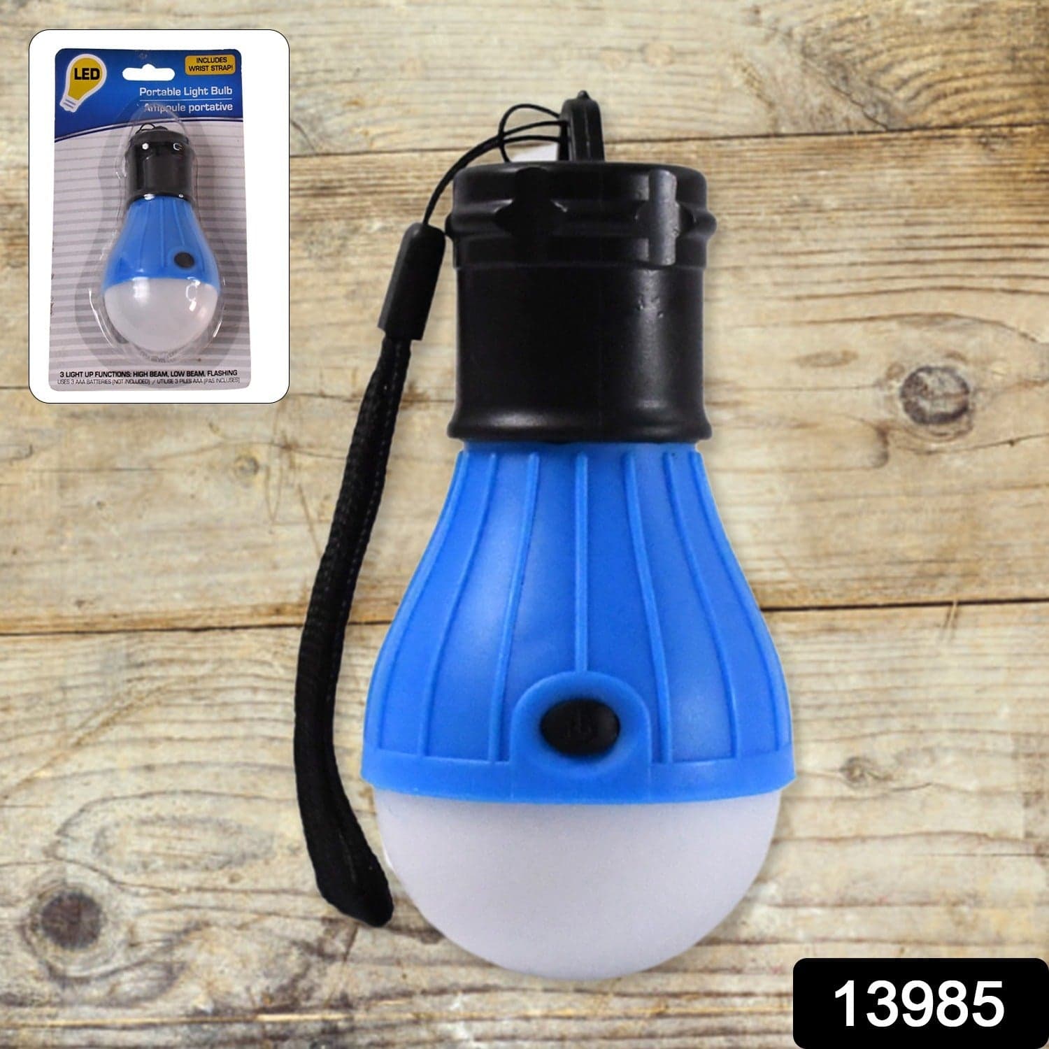LED Camping Tent Lantern, Portable Outdoor Waterproof Emergency Light Bulb thumbnail 2