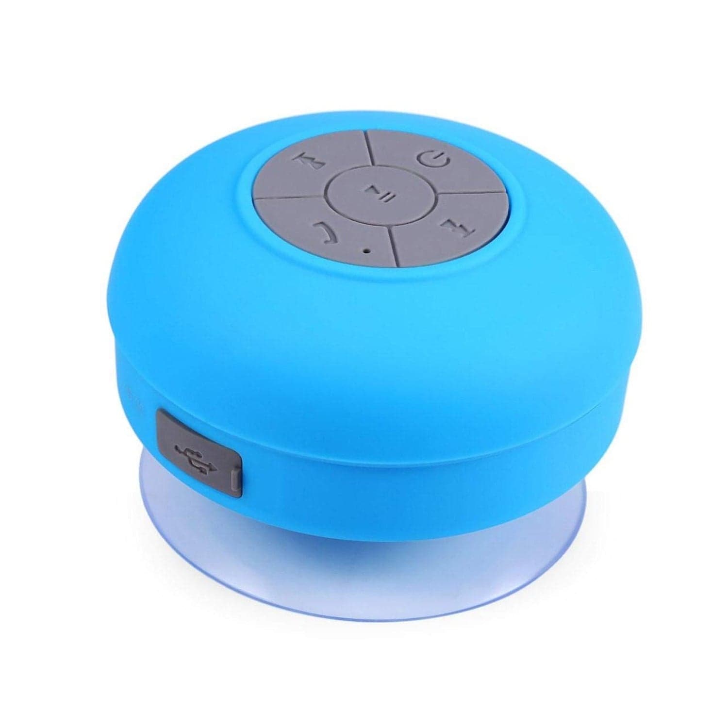 Mini Waterproof Hands-Free Bluetooth Speaker with MIC Suction Cup (1 Pc) thumbnail 6