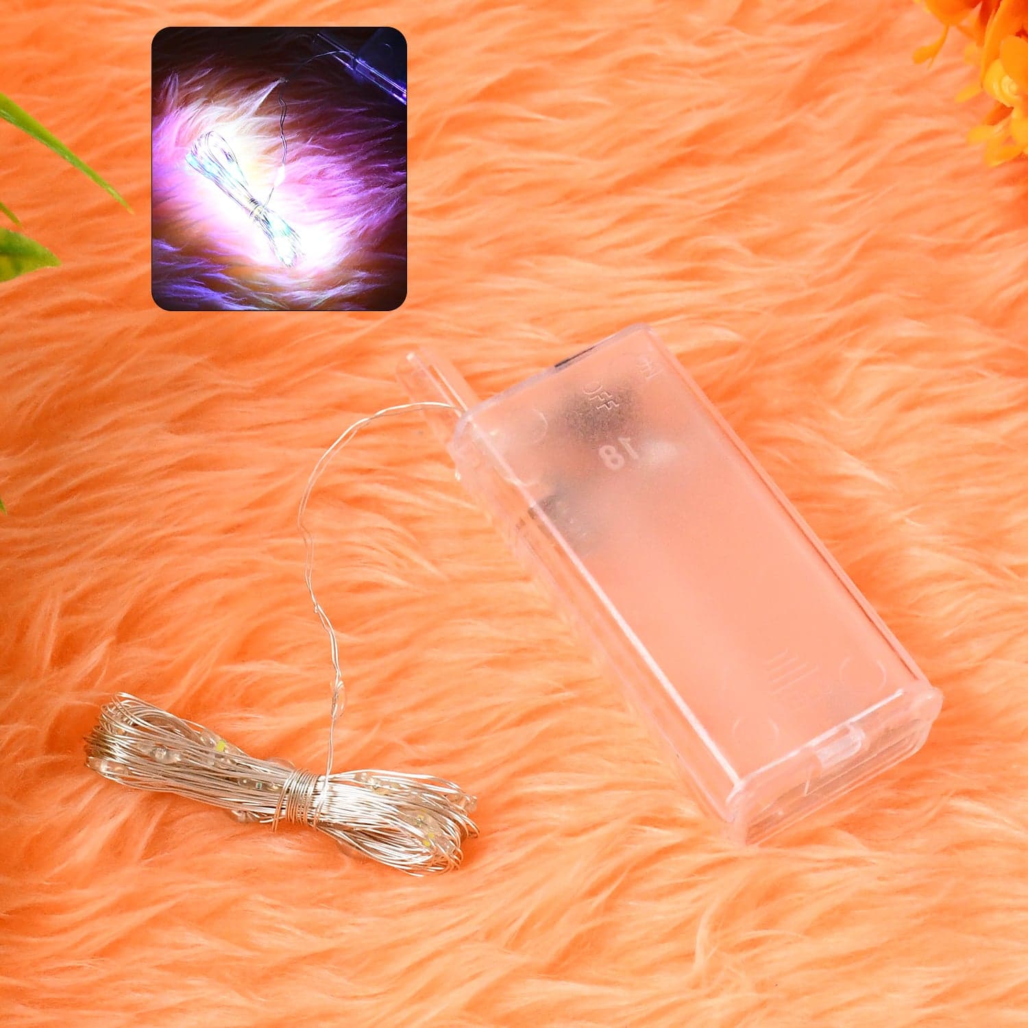 Multicolor 2AA Battery Powered, Copper Wire String Fairy Lights with 30 LEDs thumbnail 5