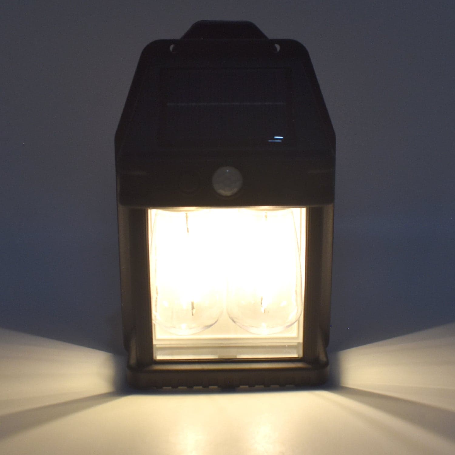 18W Solar Wall Double Lights / Lamp with 2 Modes & Motion Sensor (1 Pc) thumbnail 4