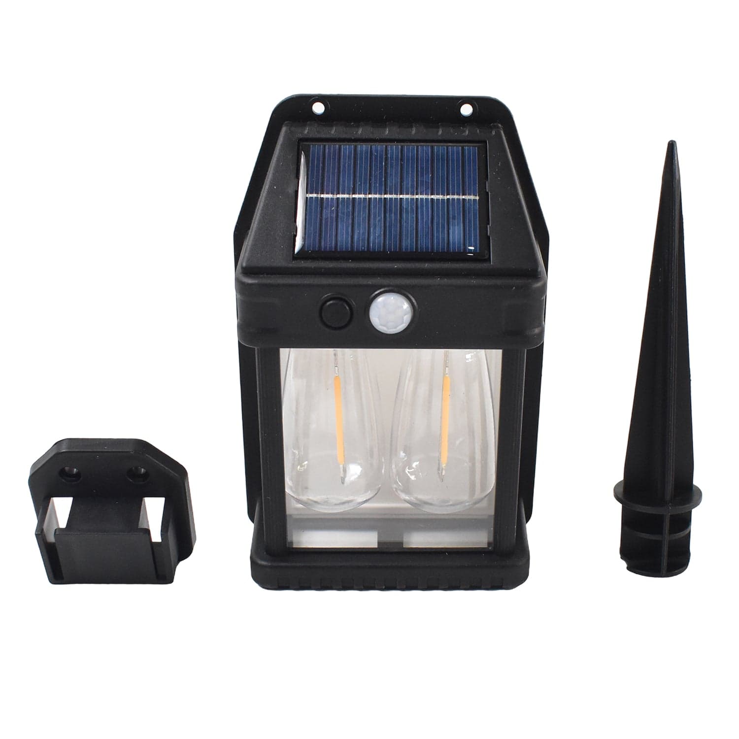 18W Solar Wall Double Lights / Lamp with 2 Modes & Motion Sensor (1 Pc) thumbnail 5