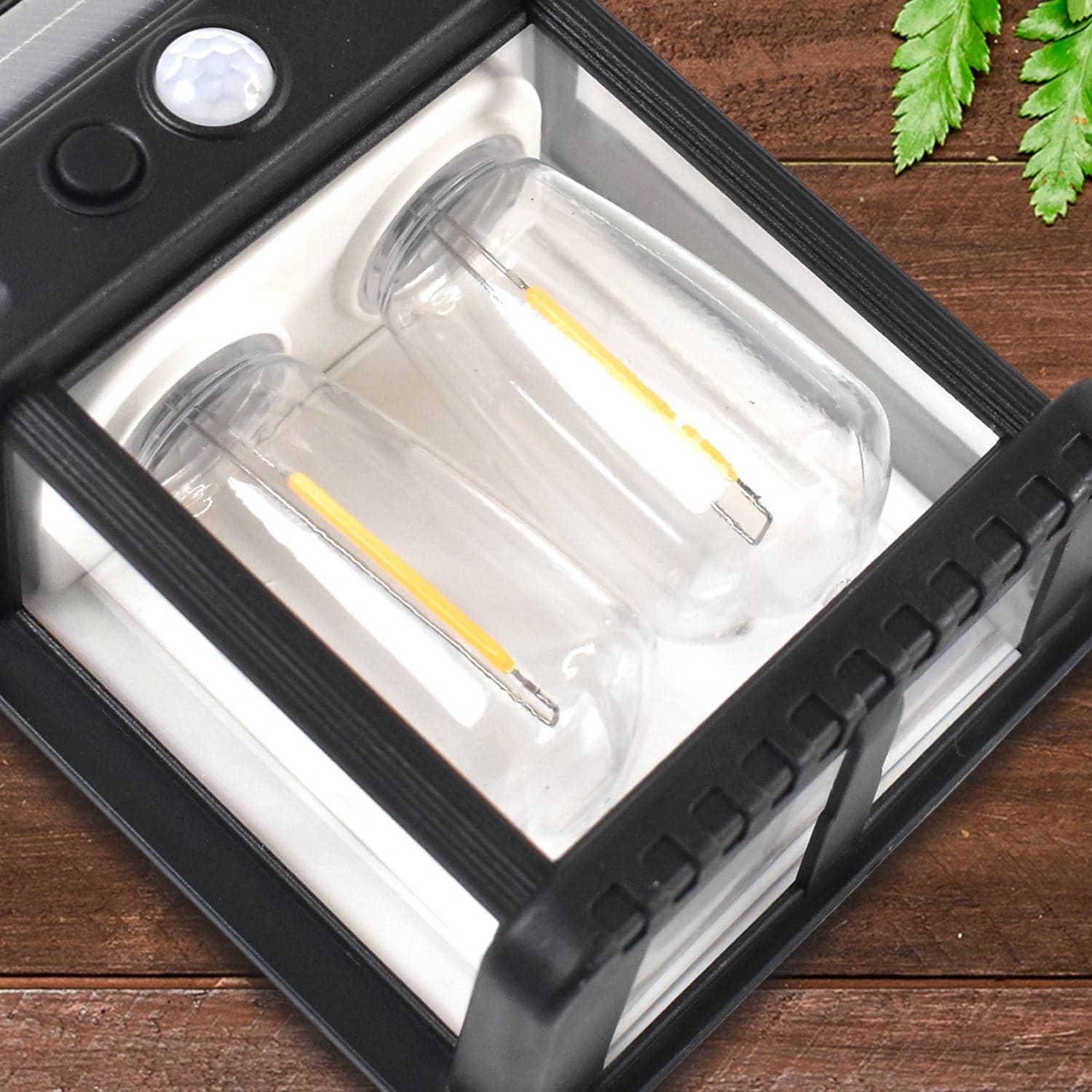 18W Solar Wall Double Lights / Lamp with 2 Modes & Motion Sensor (1 Pc) thumbnail 6