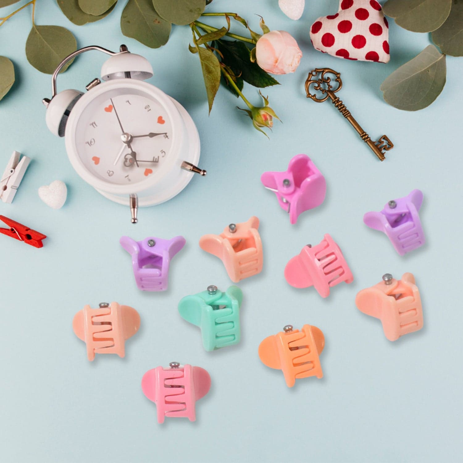 Hair Clips & Hairband for Girls Kids Hair Accessories (22 Pcs Set / Mix Design) thumbnail 6