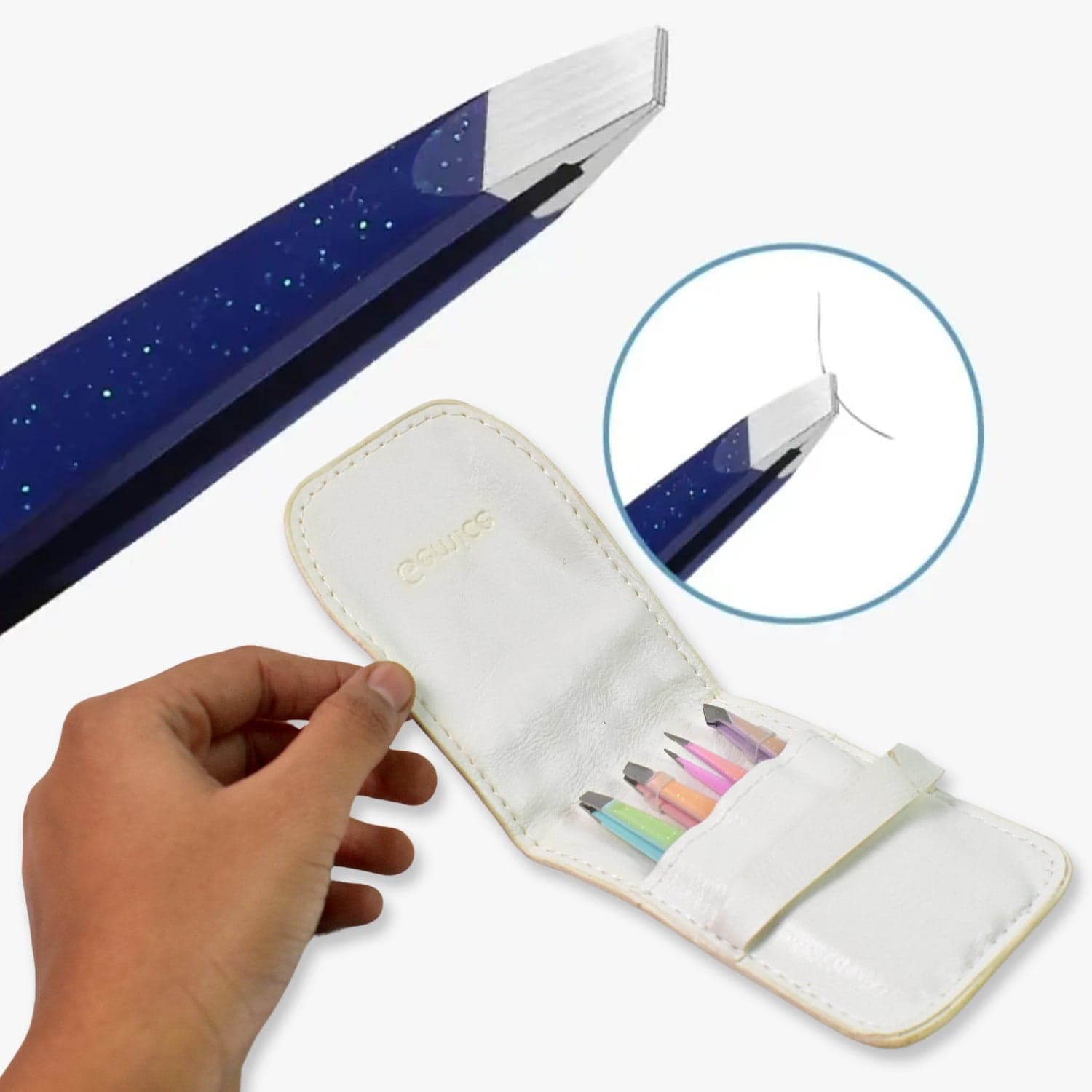 Professional Precision Tweezers (4 Pcs Set) thumbnail 6