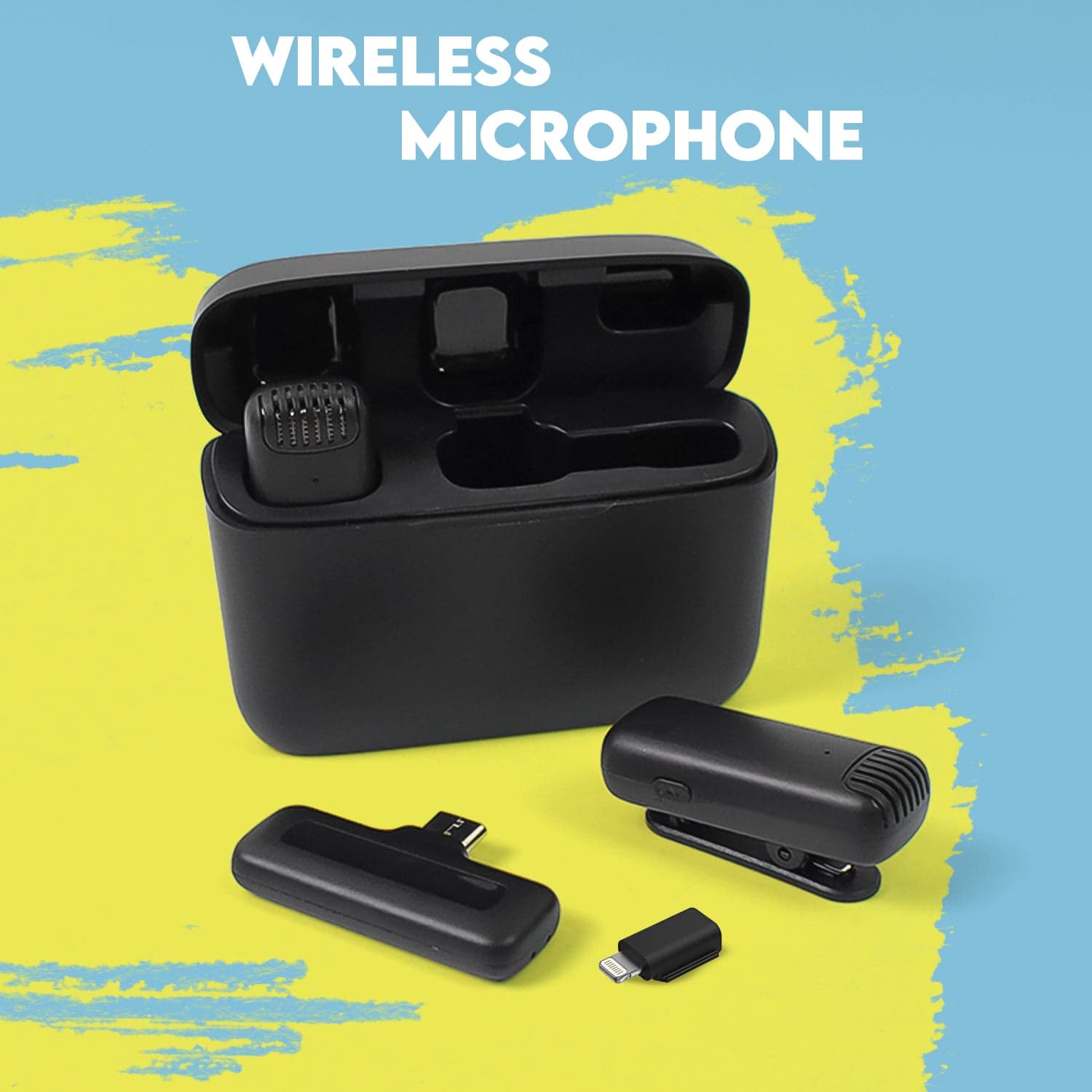 Wireless Microphones, Collar Mic for All Smart Phone / Type-C (1 Set) thumbnail 2