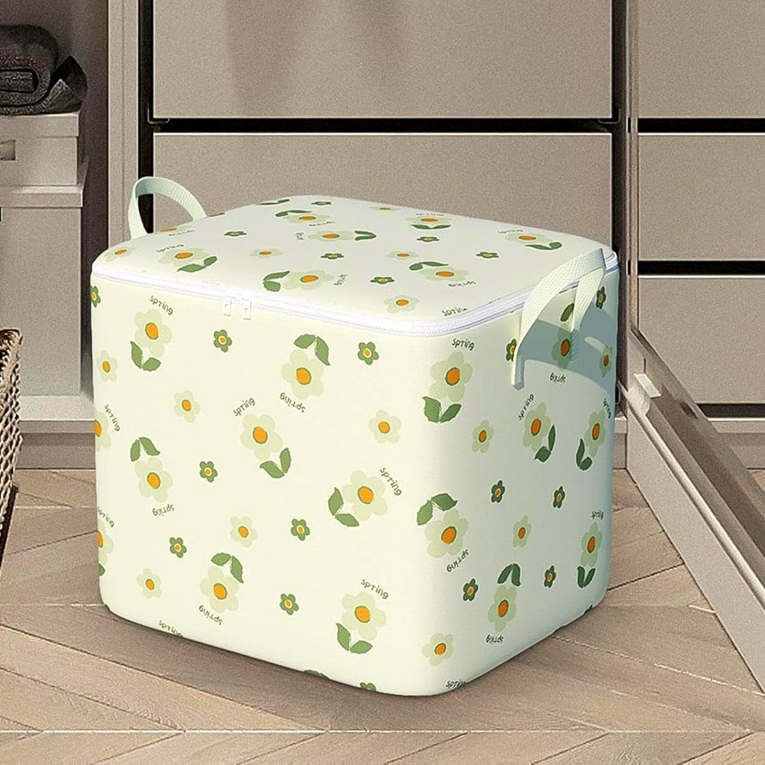 Foldable Clothes Storage Comforter Organizer Storage (140 L) thumbnail 3