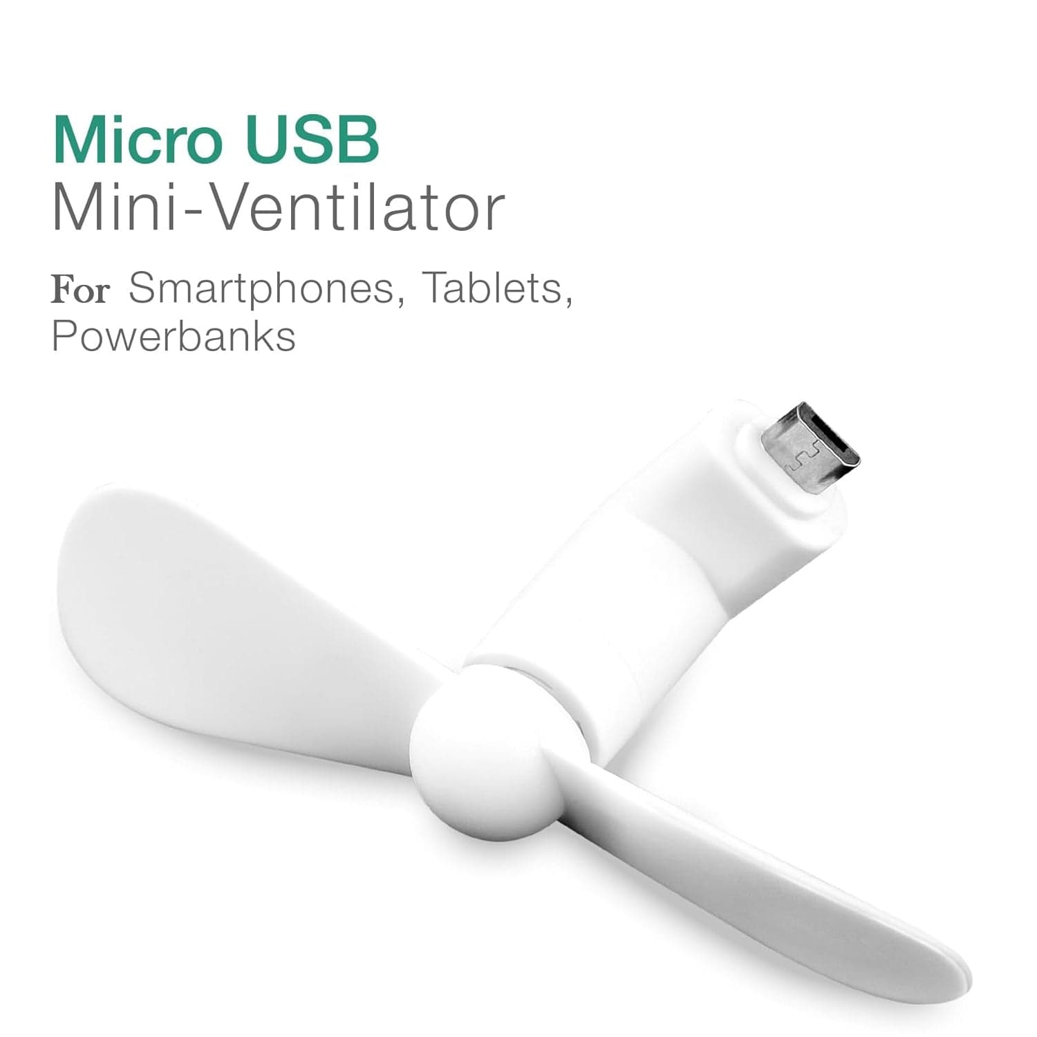 Micro / Android USB Mini Fan Flexible USB Fan (1 Pc / Loose) thumbnail 6
