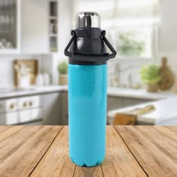 Plastic Sports Bottle Insulated, Leakproof, BPA-Free (1100Ml / Mix Color)