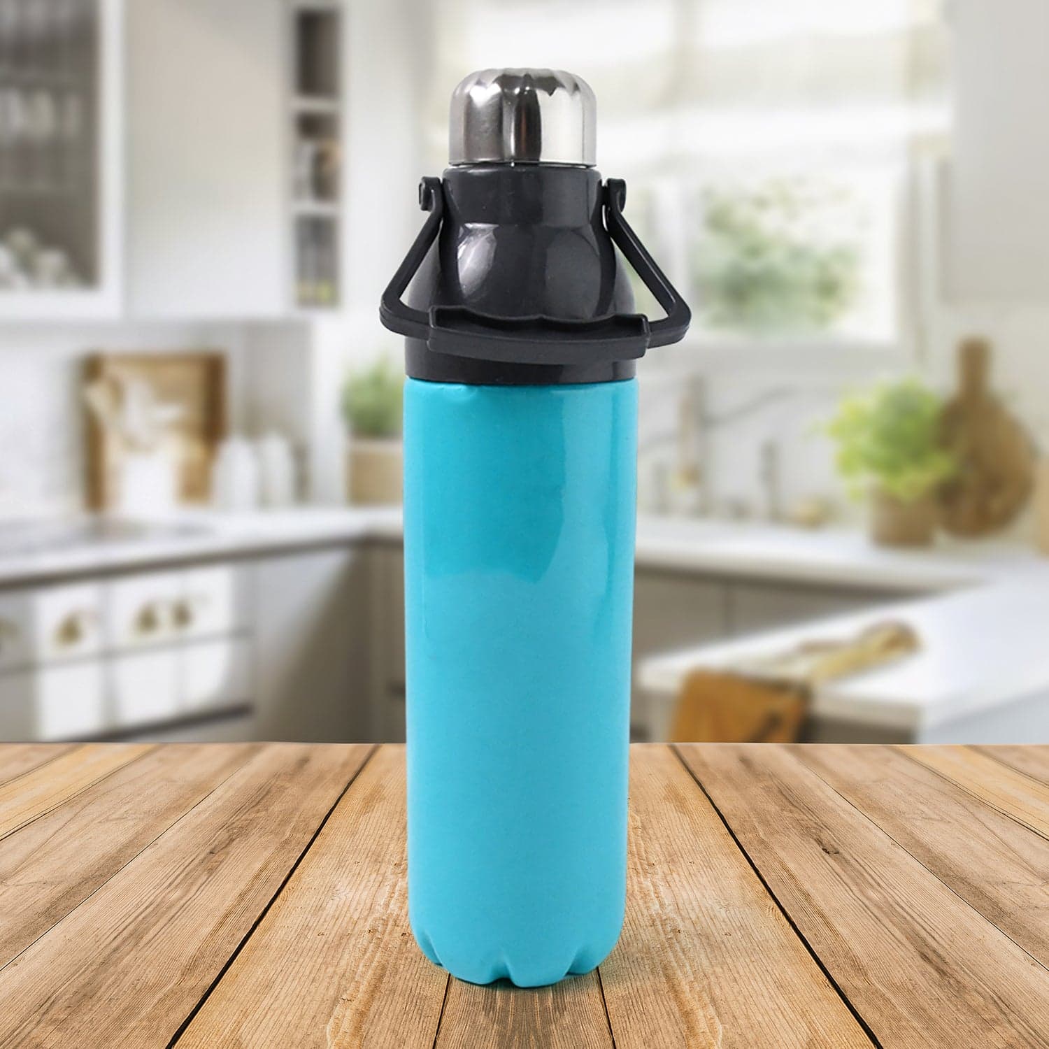 Plastic Sports Bottle Insulated, Leakproof, BPA-Free (1100Ml / Mix Color) thumbnail 1