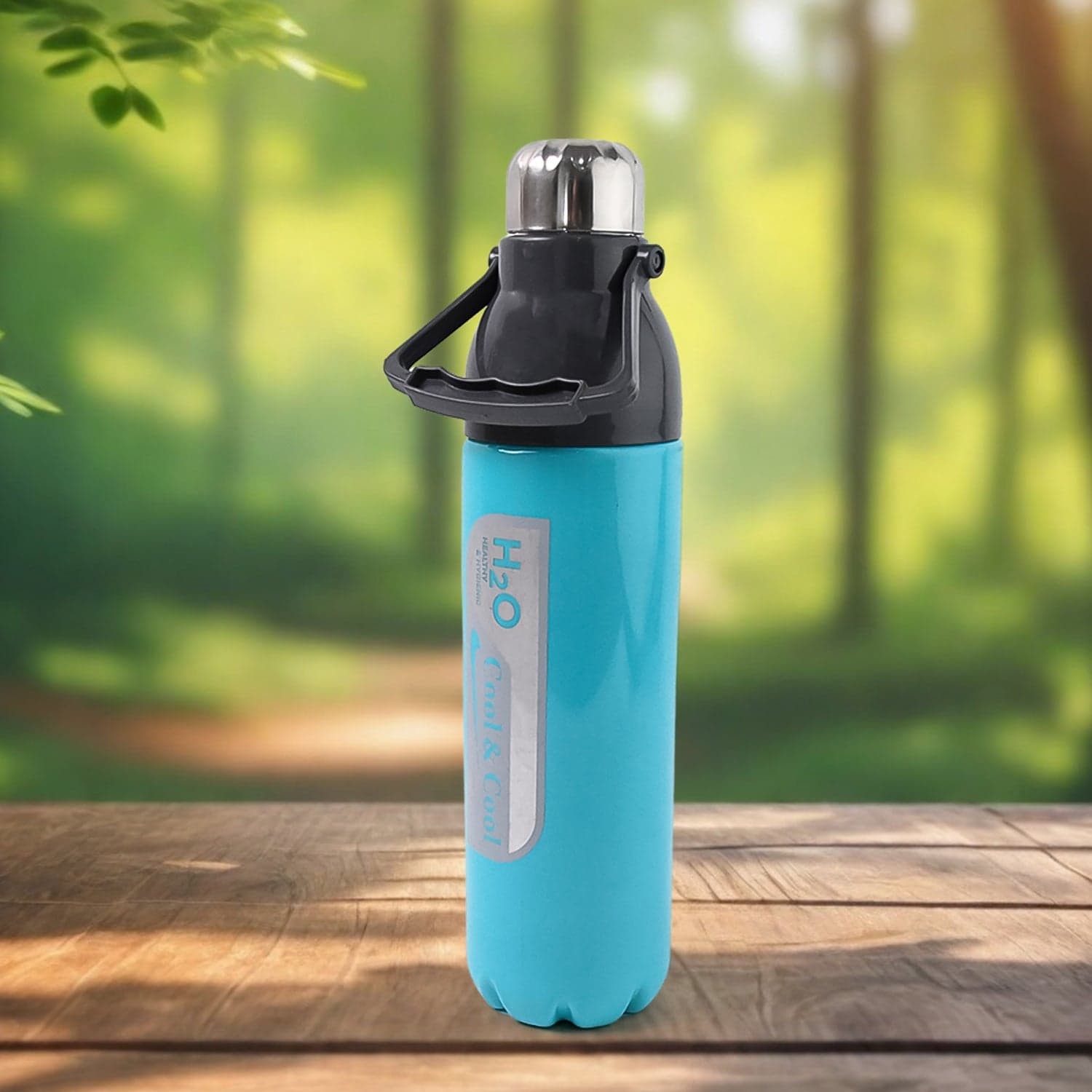 Plastic Sports Bottle Insulated, Leakproof, BPA-Free (1100Ml / Mix Color) thumbnail 3